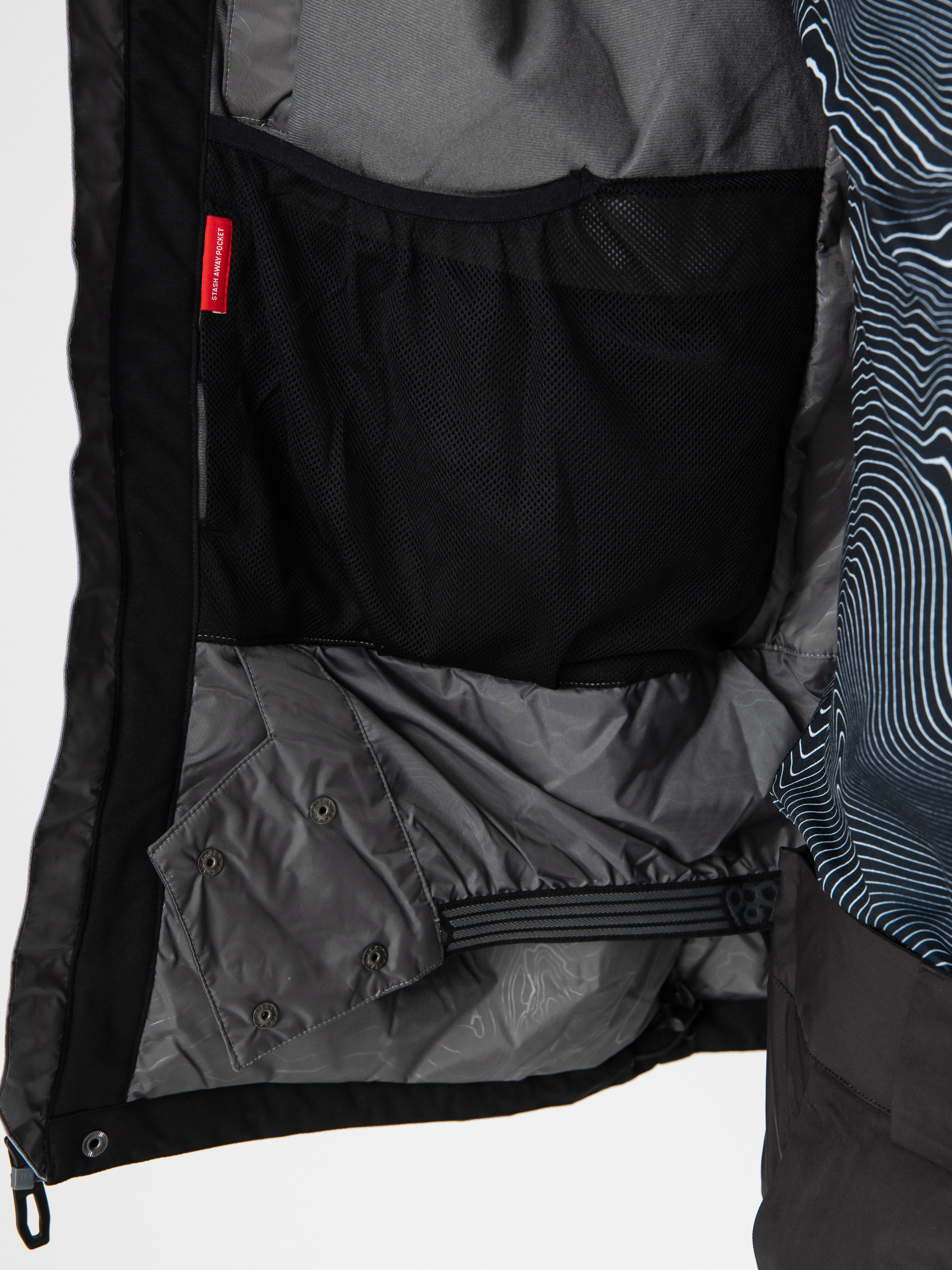 Pentru bărbați Geacă de snowboard 686 Geo Insulated (purple impression colorblock)