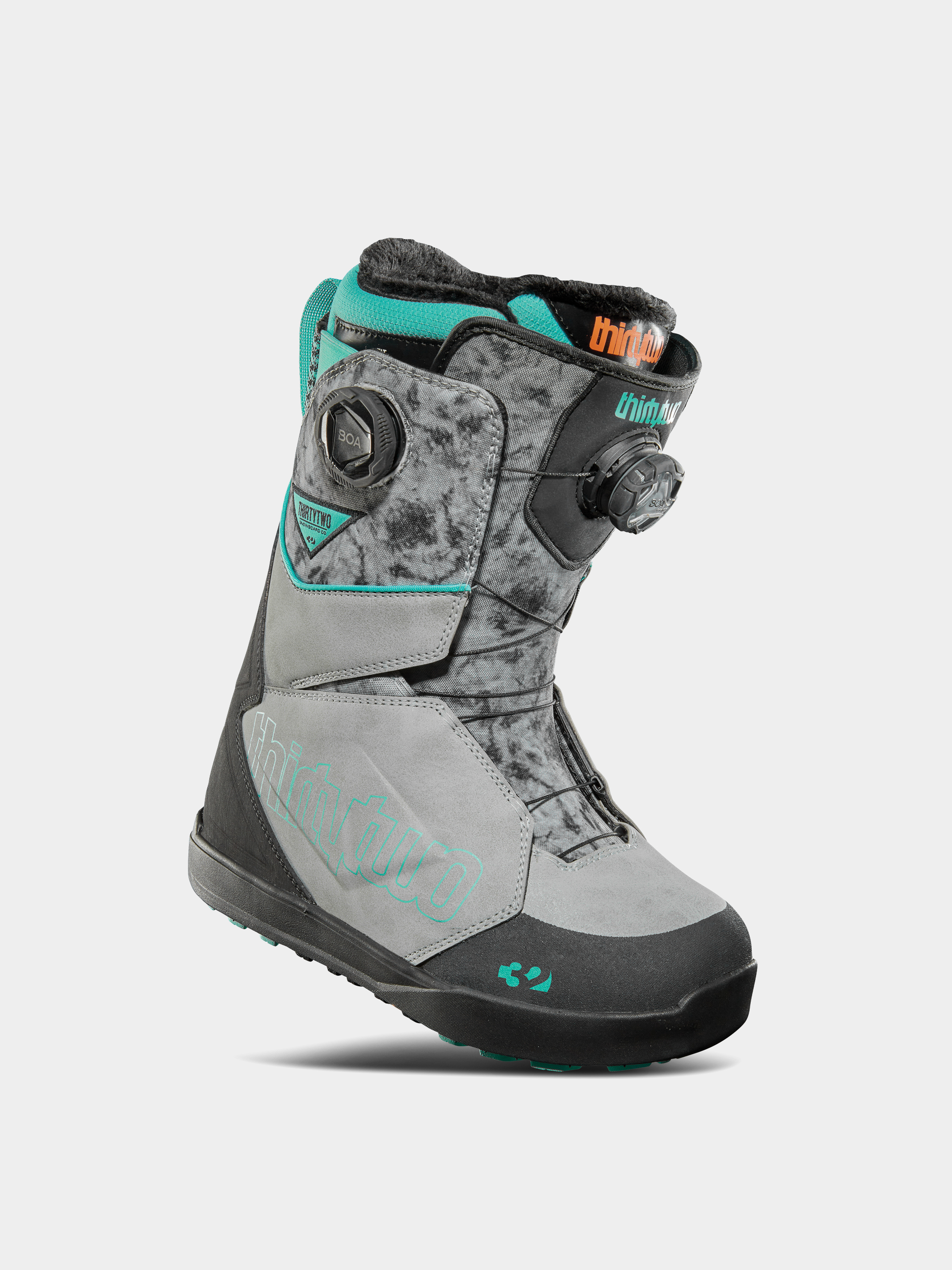 u00cencu0103lu021bu0103minte pentru snowboard ThirtyTwo Lashed Double Boa Wmn (grey)