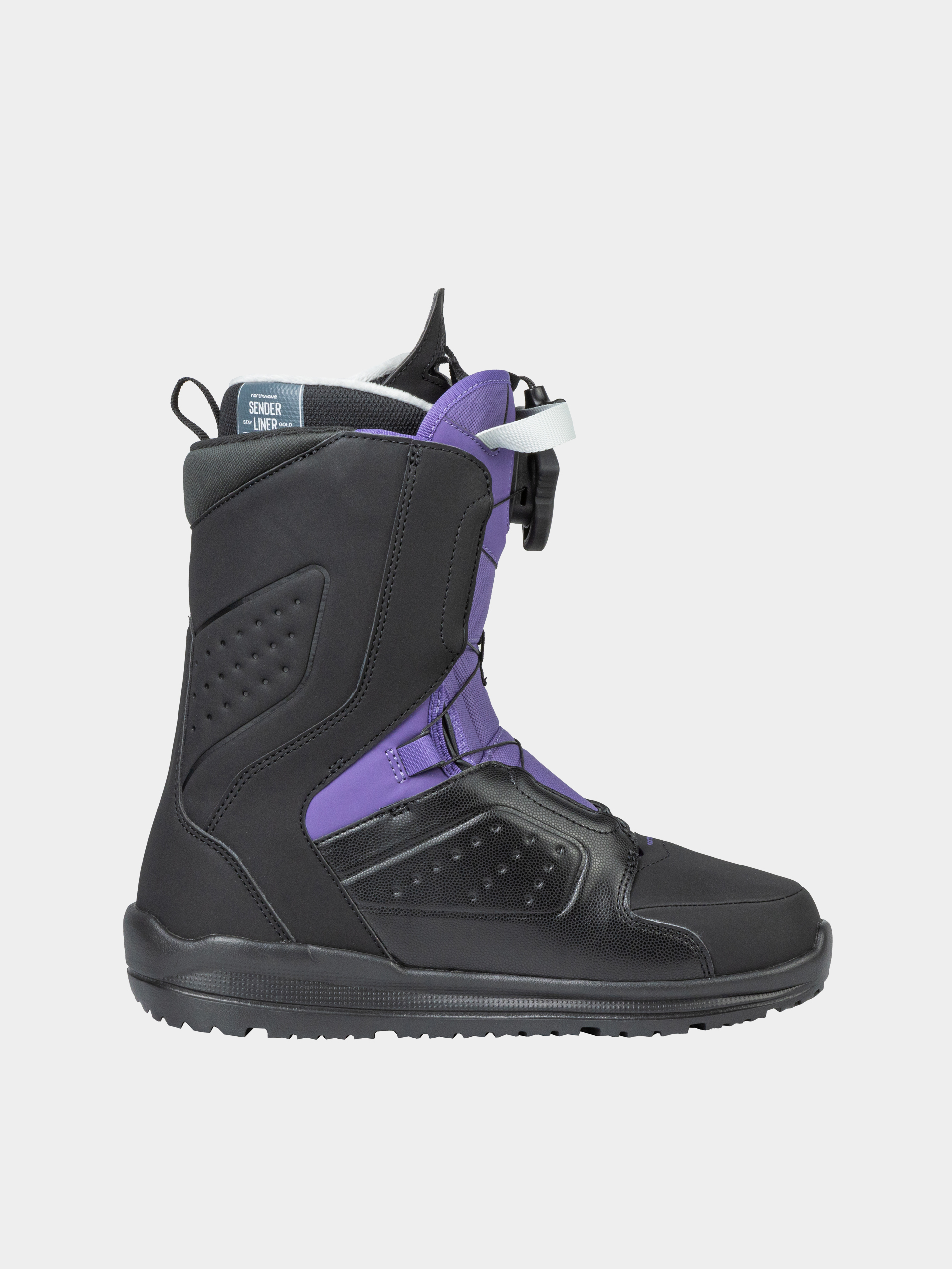Pentru femei Încălțăminte pentru snowboard Northwave Dahlia Spin (black/purple)