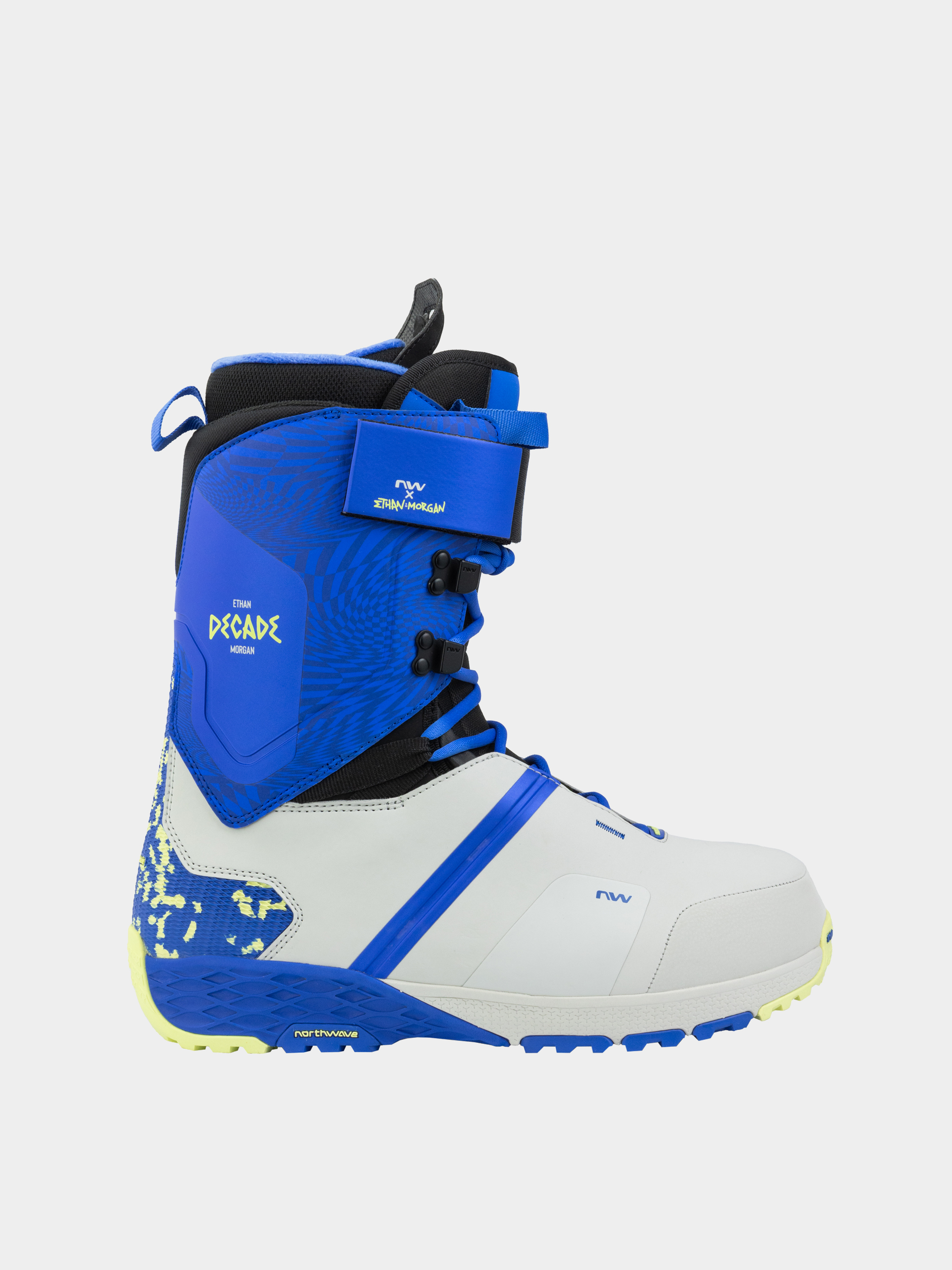 u00cencu0103lu021bu0103minte pentru snowboard Northwave Decade Pro (light grey/electric blue)