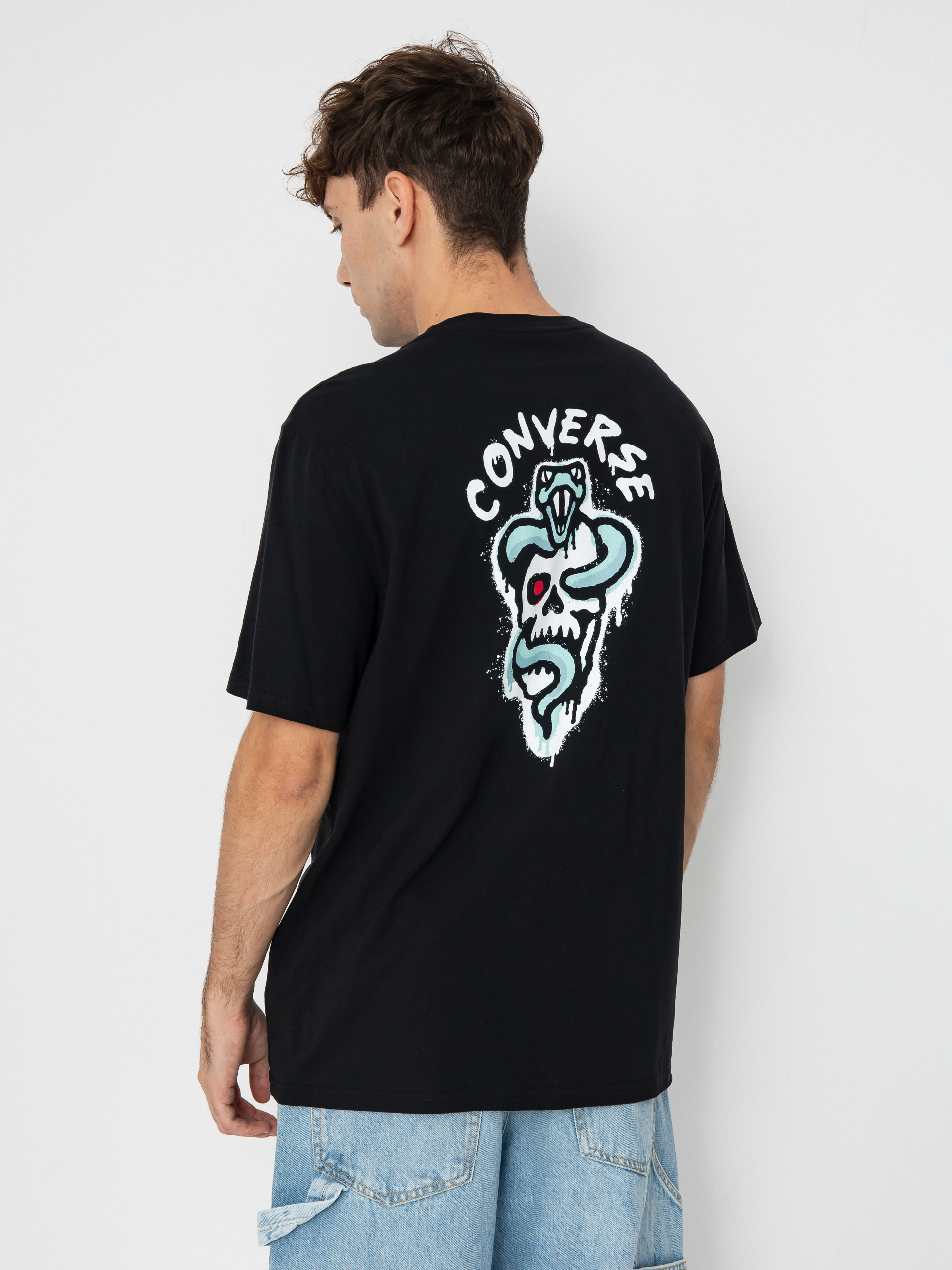 Tricou Converse Skate Spray Paint (converse black)