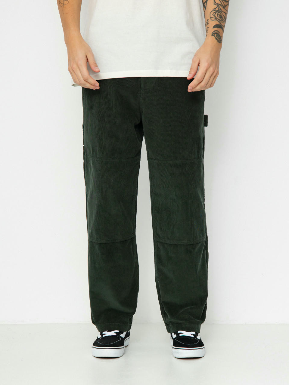 Pantaloni Element Carpenter Cord (deep forest)