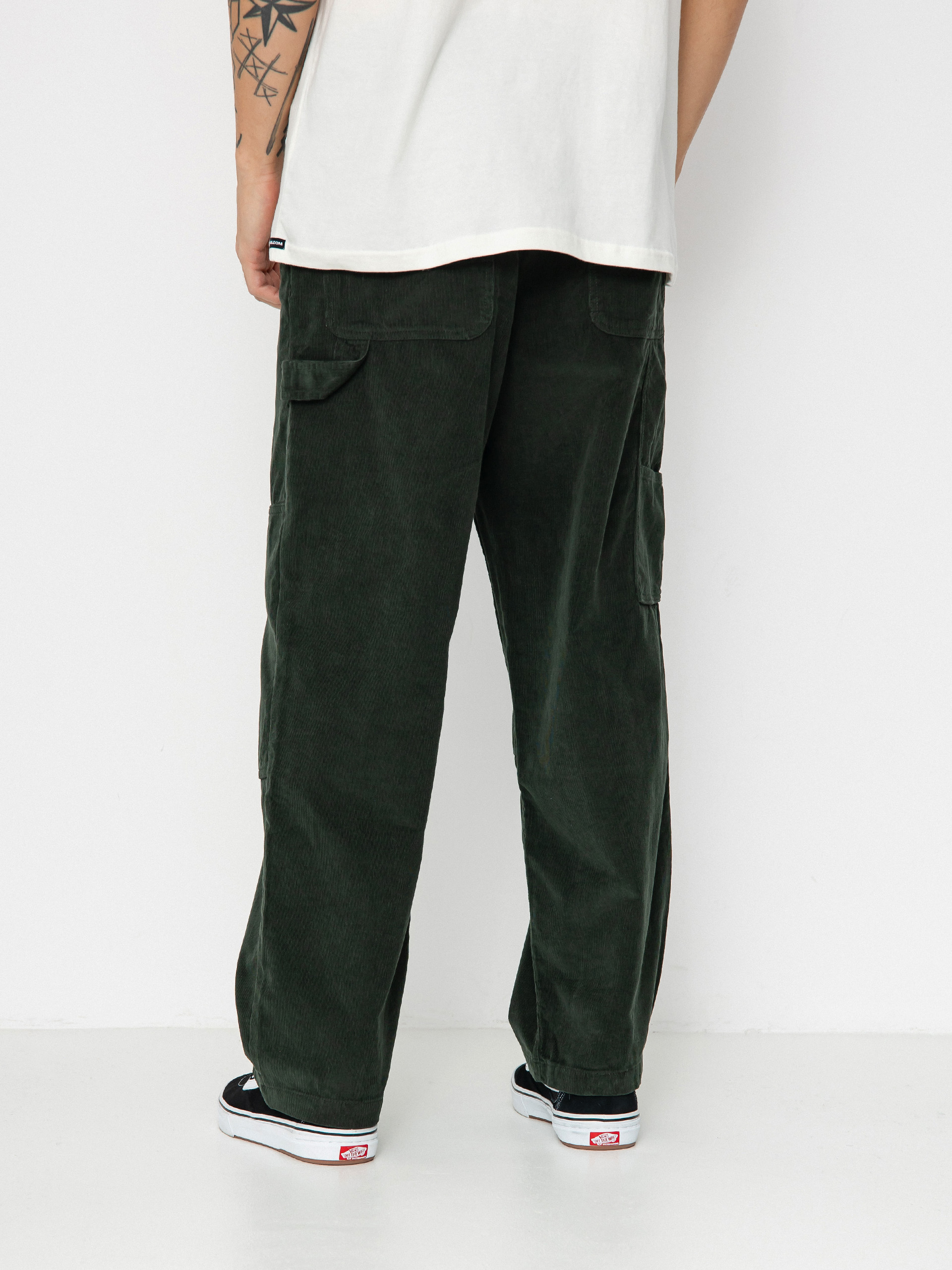 Pantaloni Element Carpenter Cord (deep forest)
