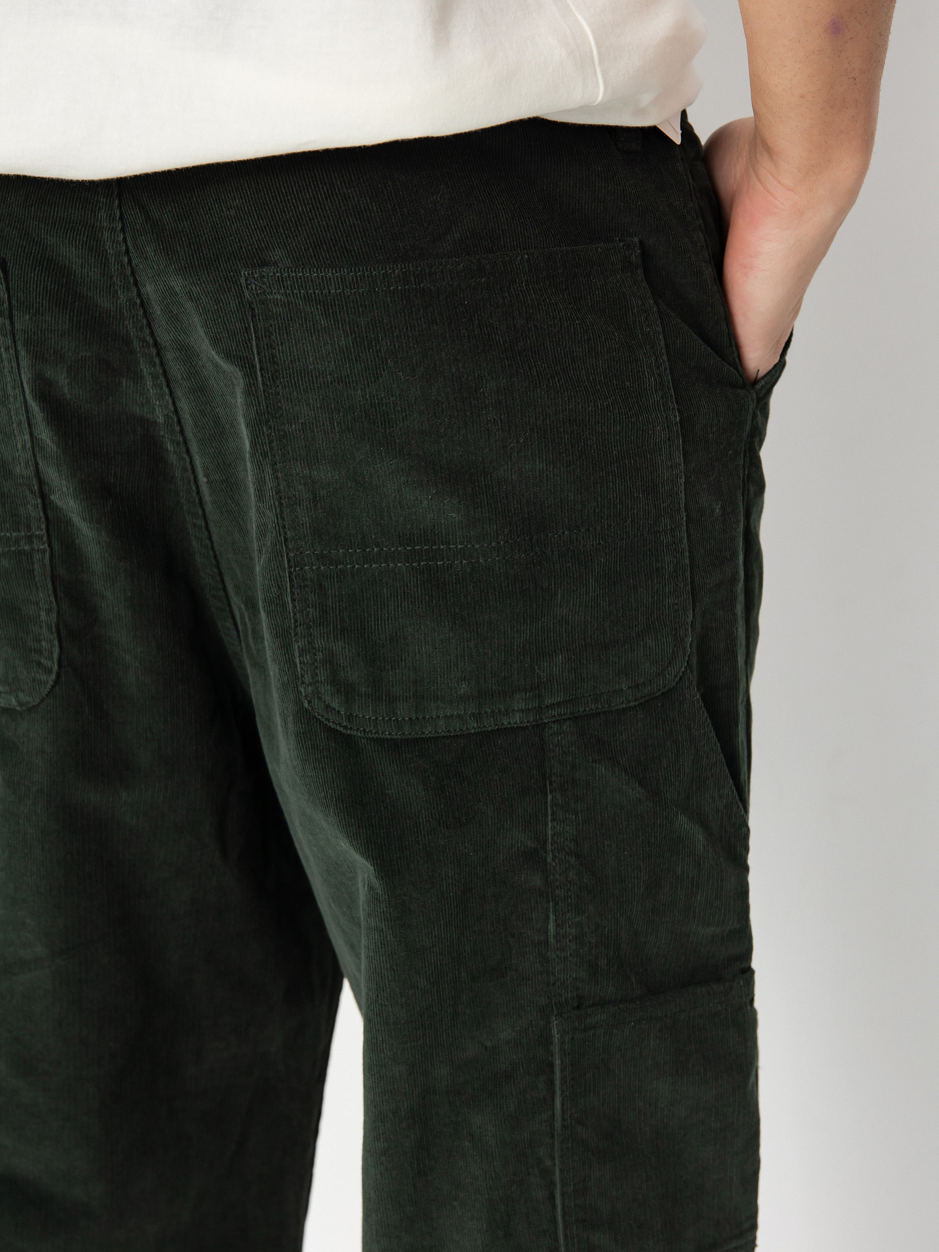 Pantaloni Element Carpenter Cord (deep forest)