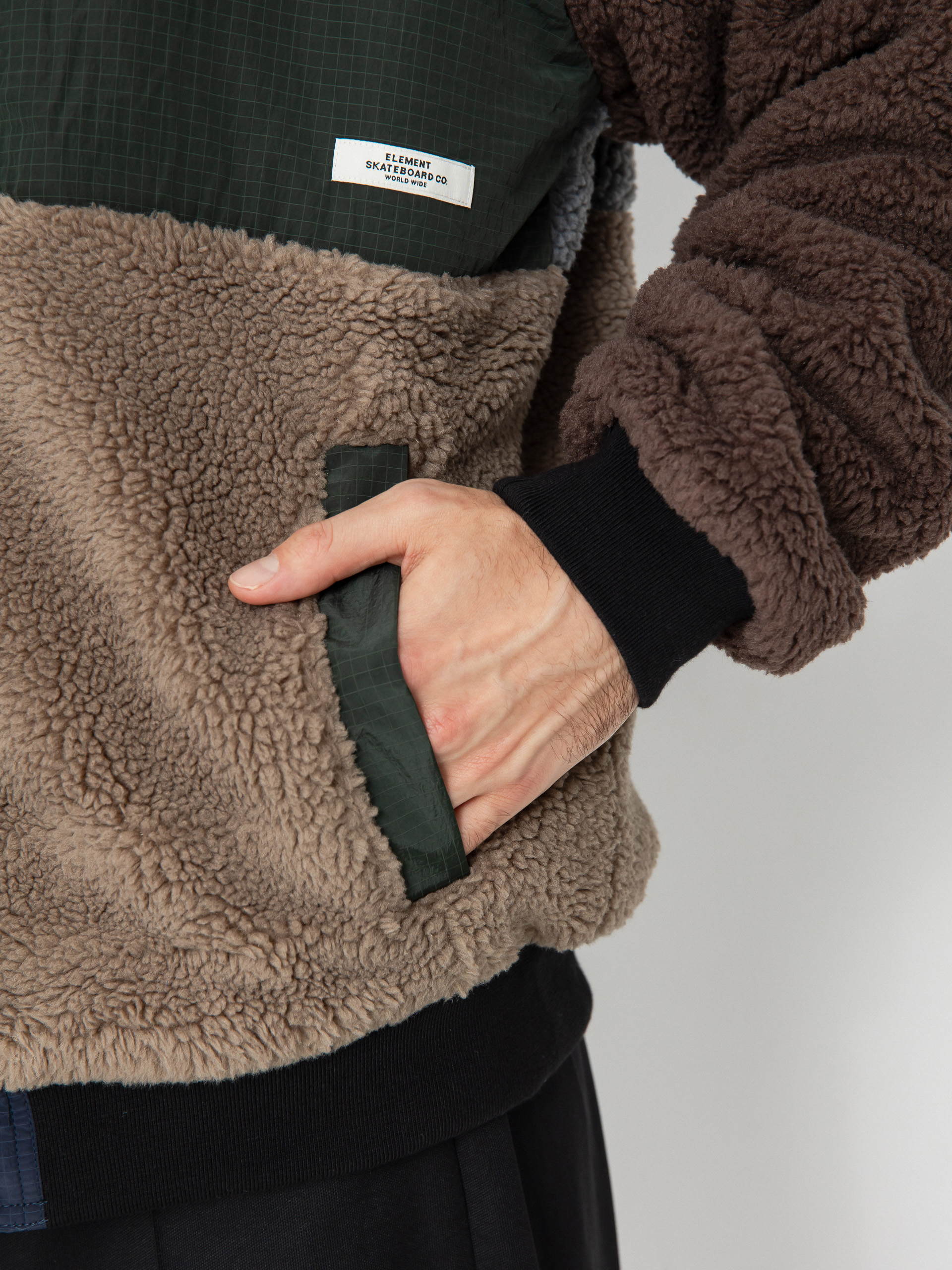 Geacă Element Oak Sherpa (multicolor)