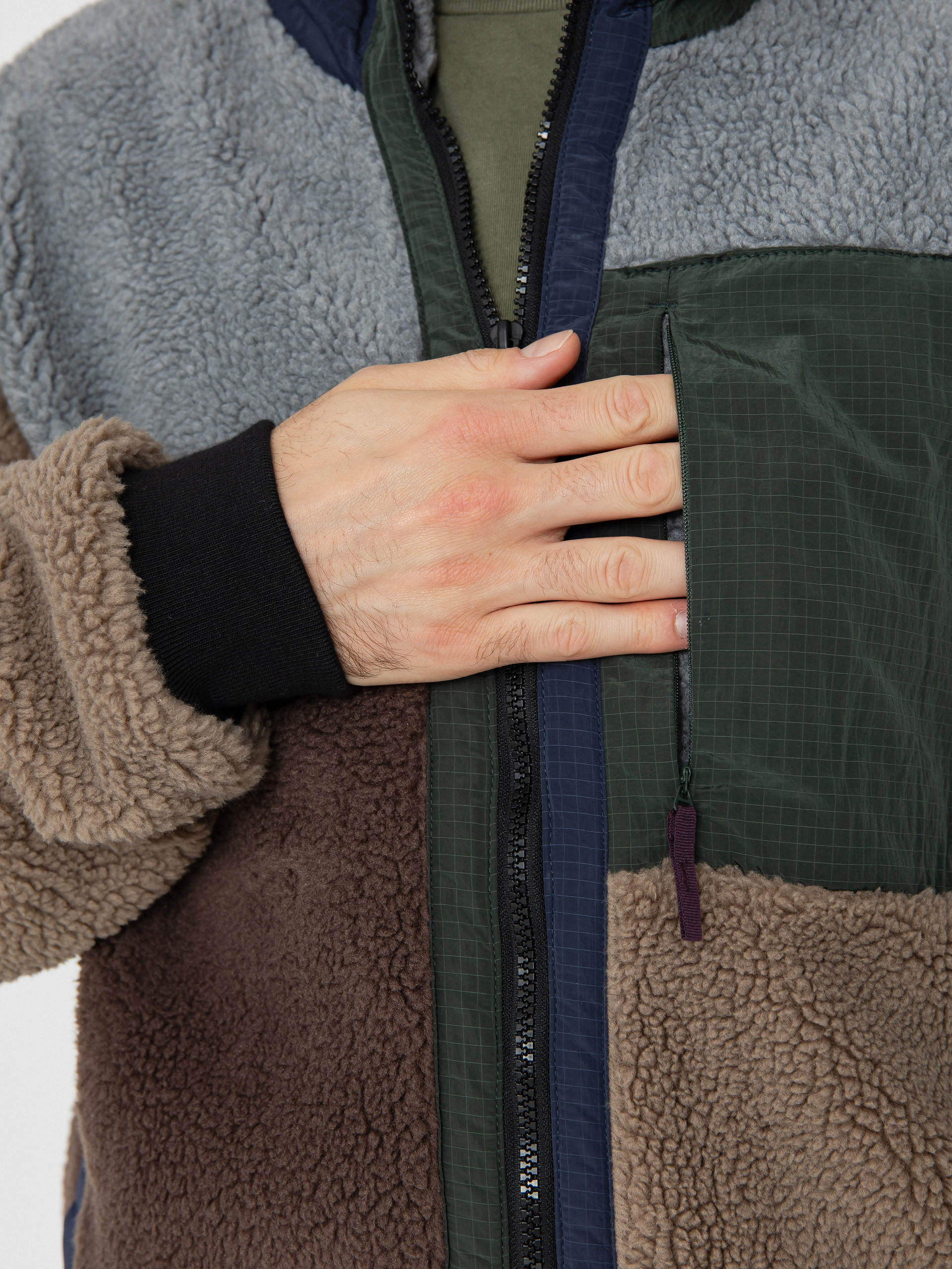 Geacă Element Oak Sherpa (multicolor)