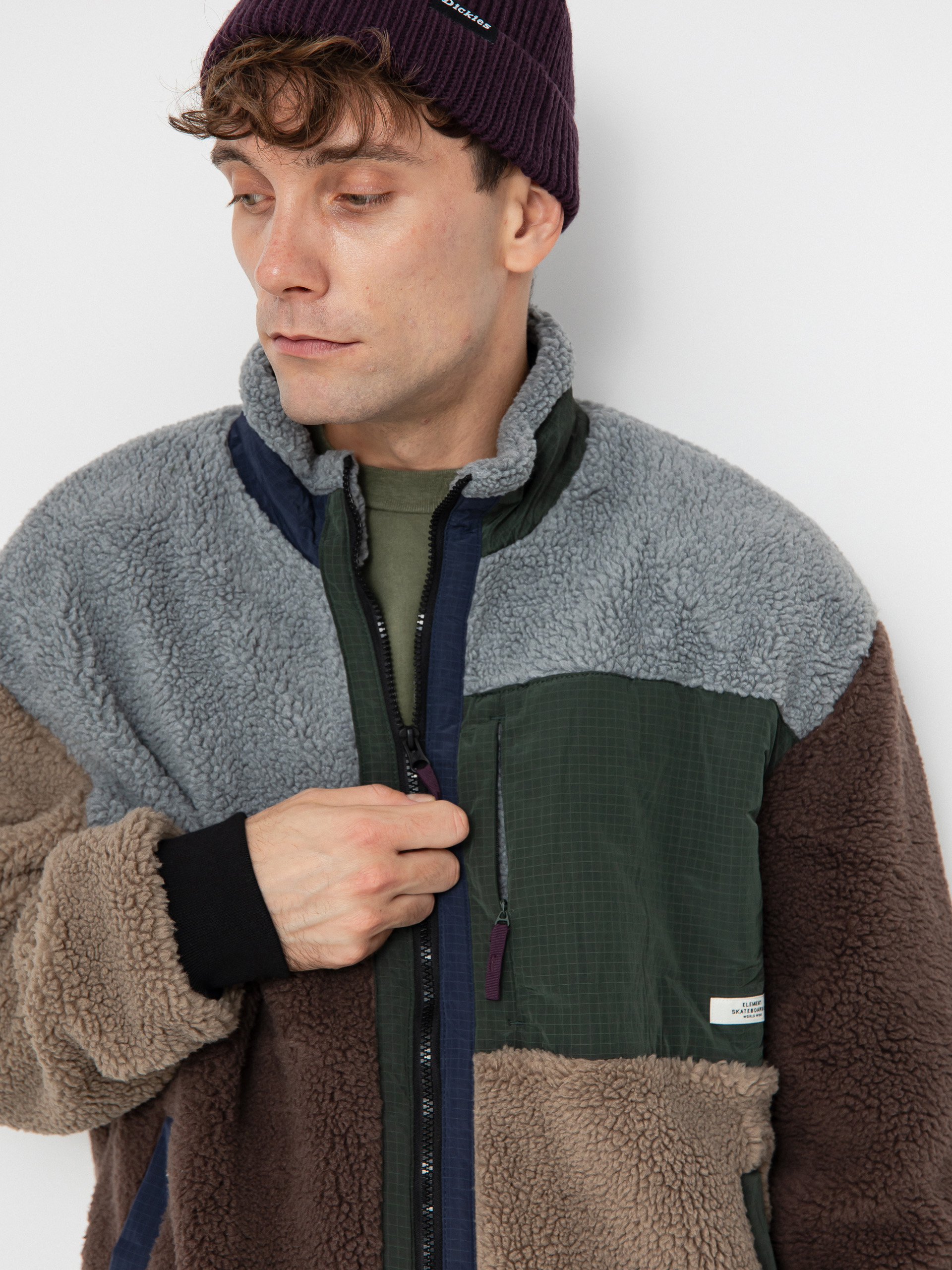 Geacă Element Oak Sherpa (multicolor)