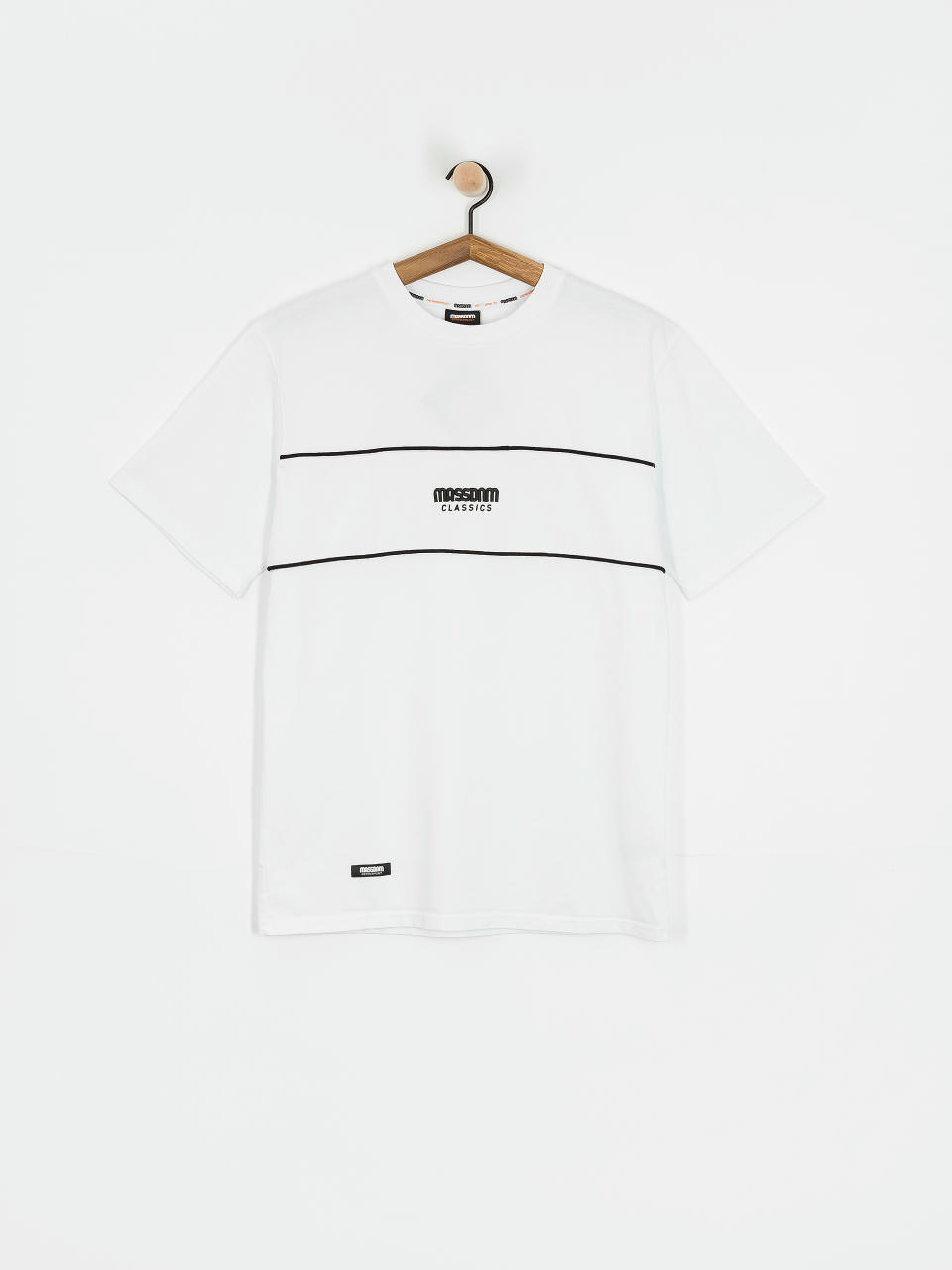 Tricou MassDnm Classic Cut (white)