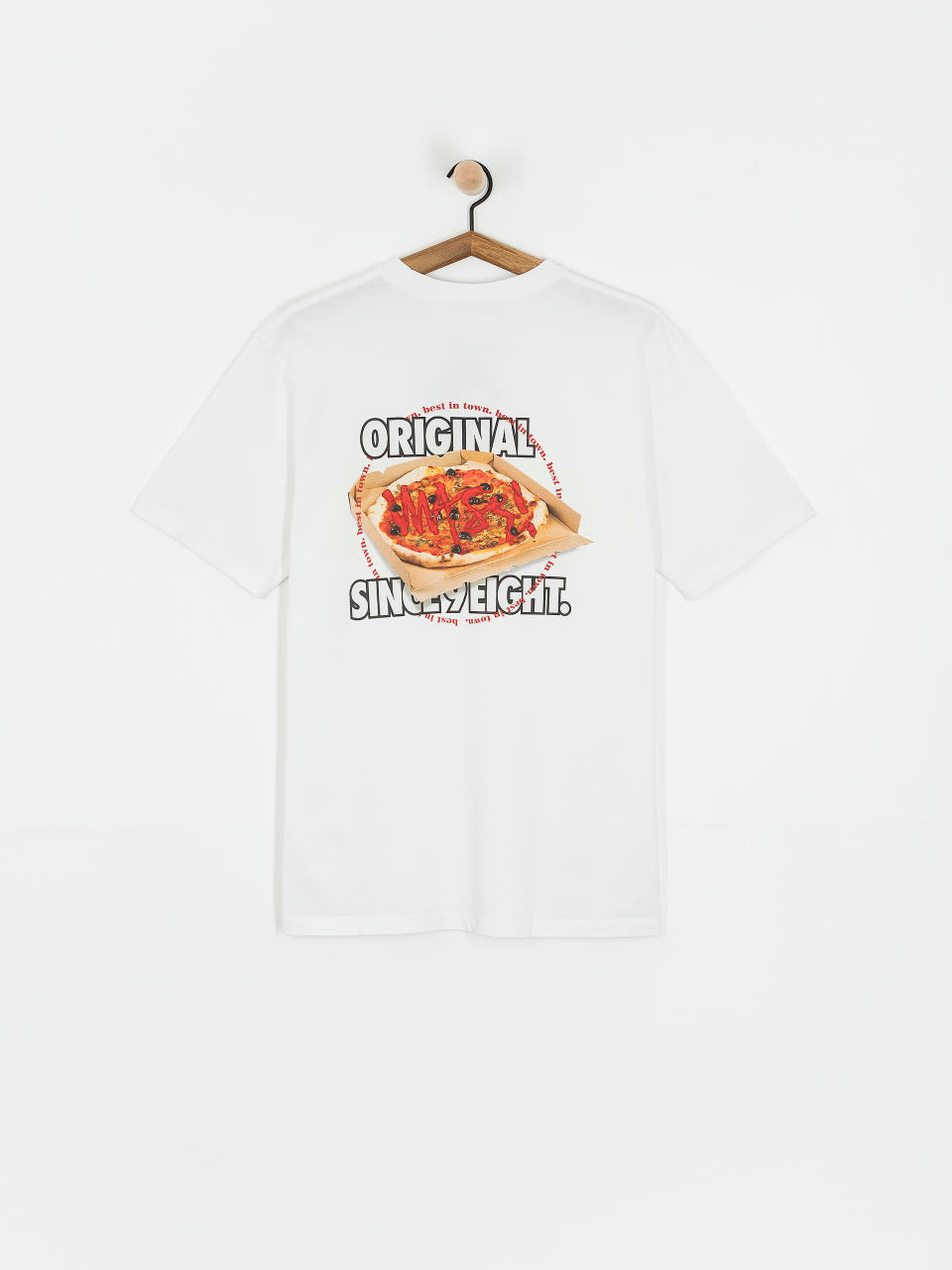 Tricou MassDnm Munchies.Rome (white)