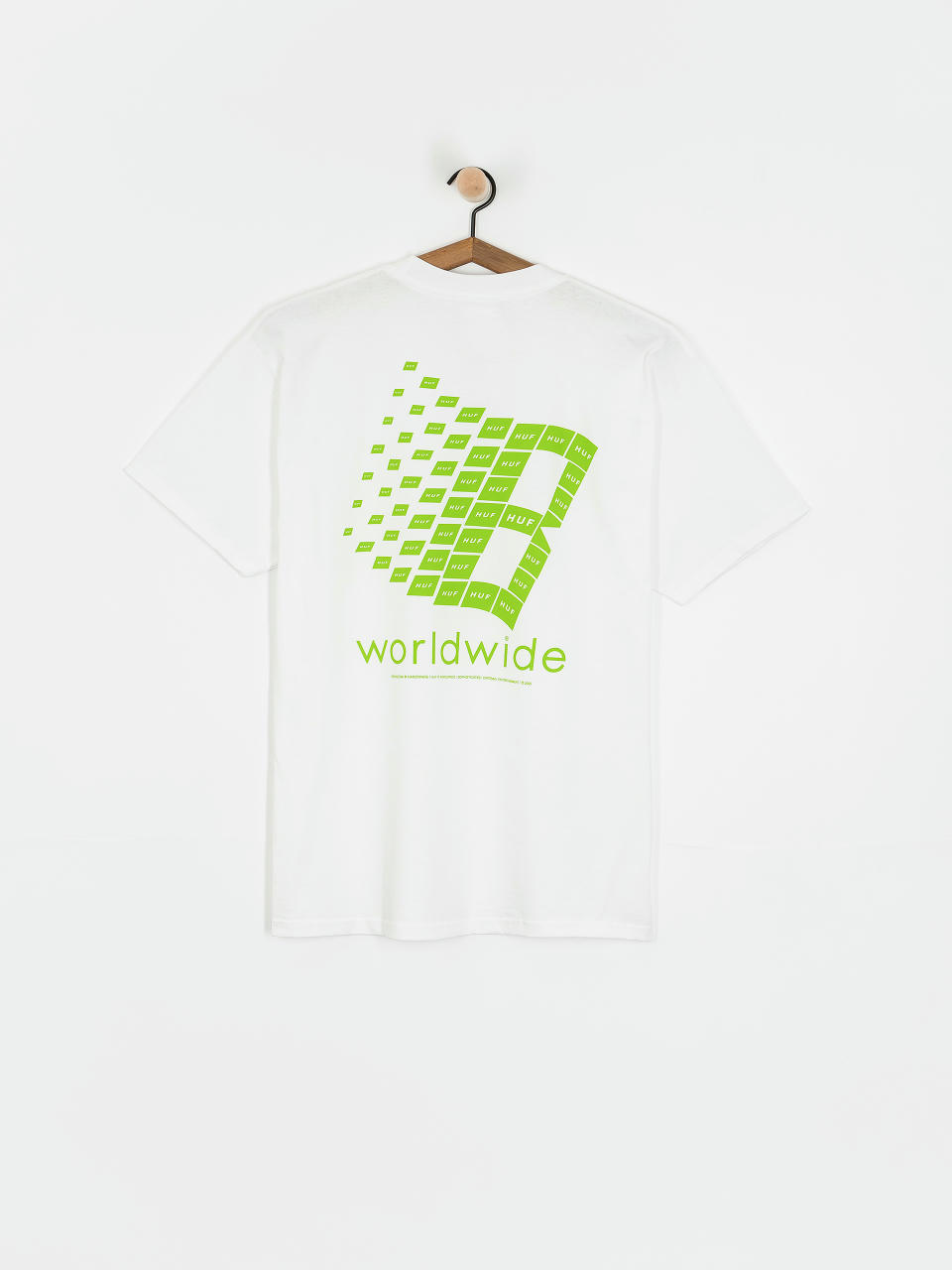 Tricou HUF X Bronze Worldwide (white)