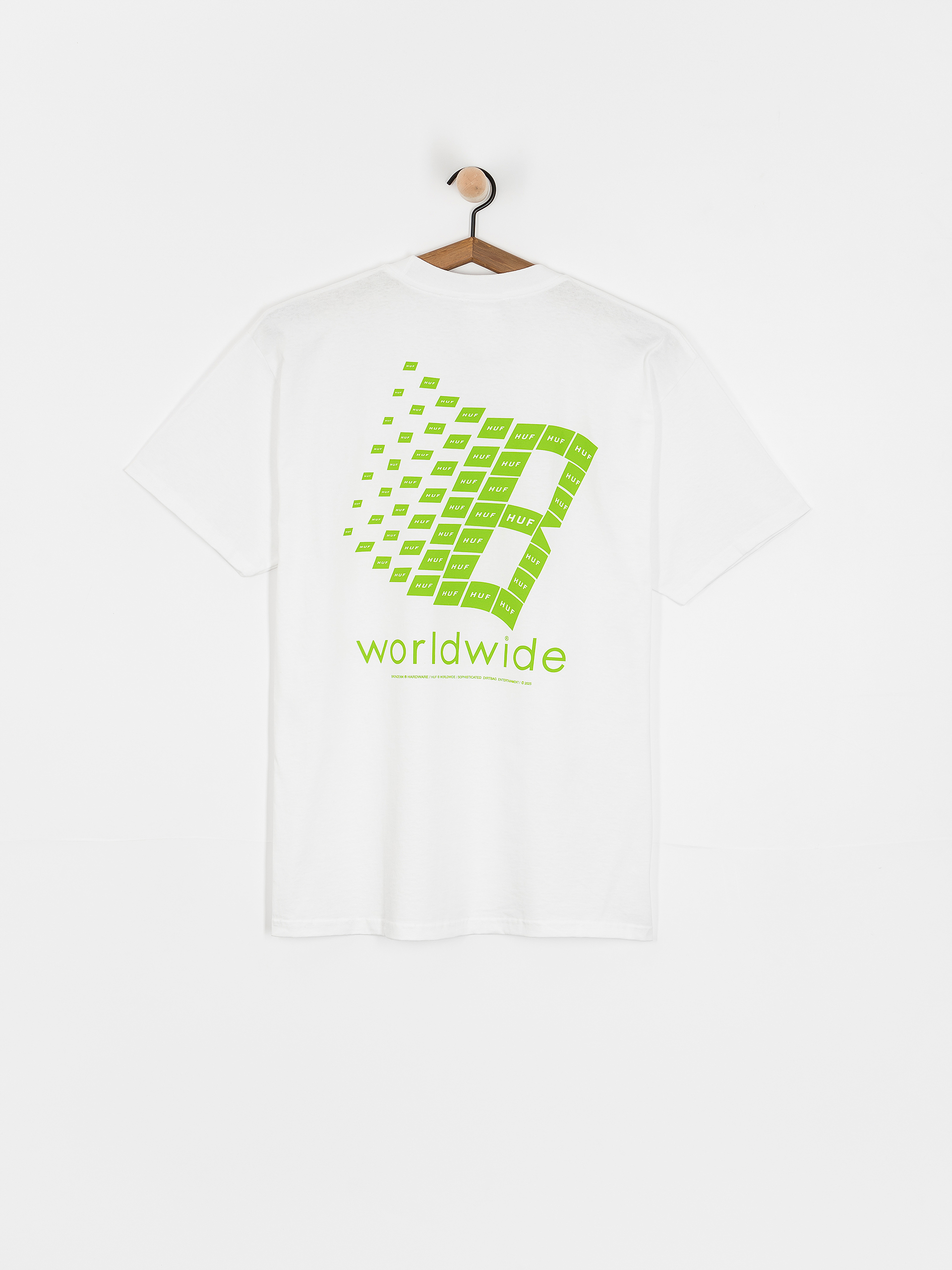 Tricou HUF X Bronze Worldwide (white)