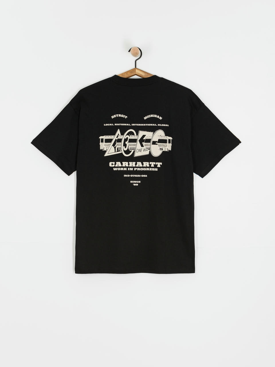 Tricou Carhartt WIP Runaway (black/wax)