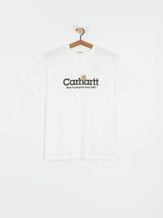 Tricou Carhartt WIP Label Script (white)