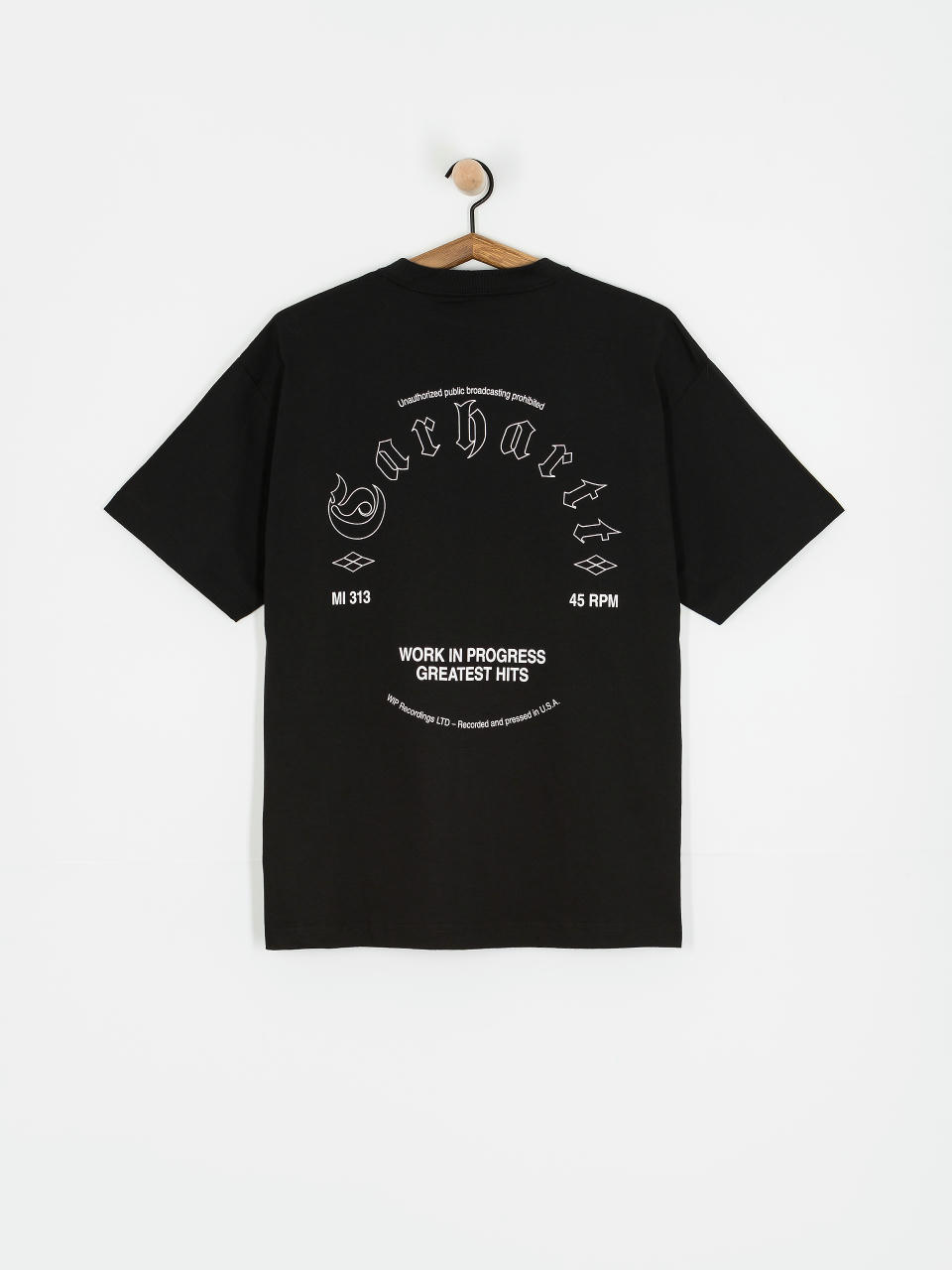 Tricou Carhartt WIP Greatest Hits (black/white)