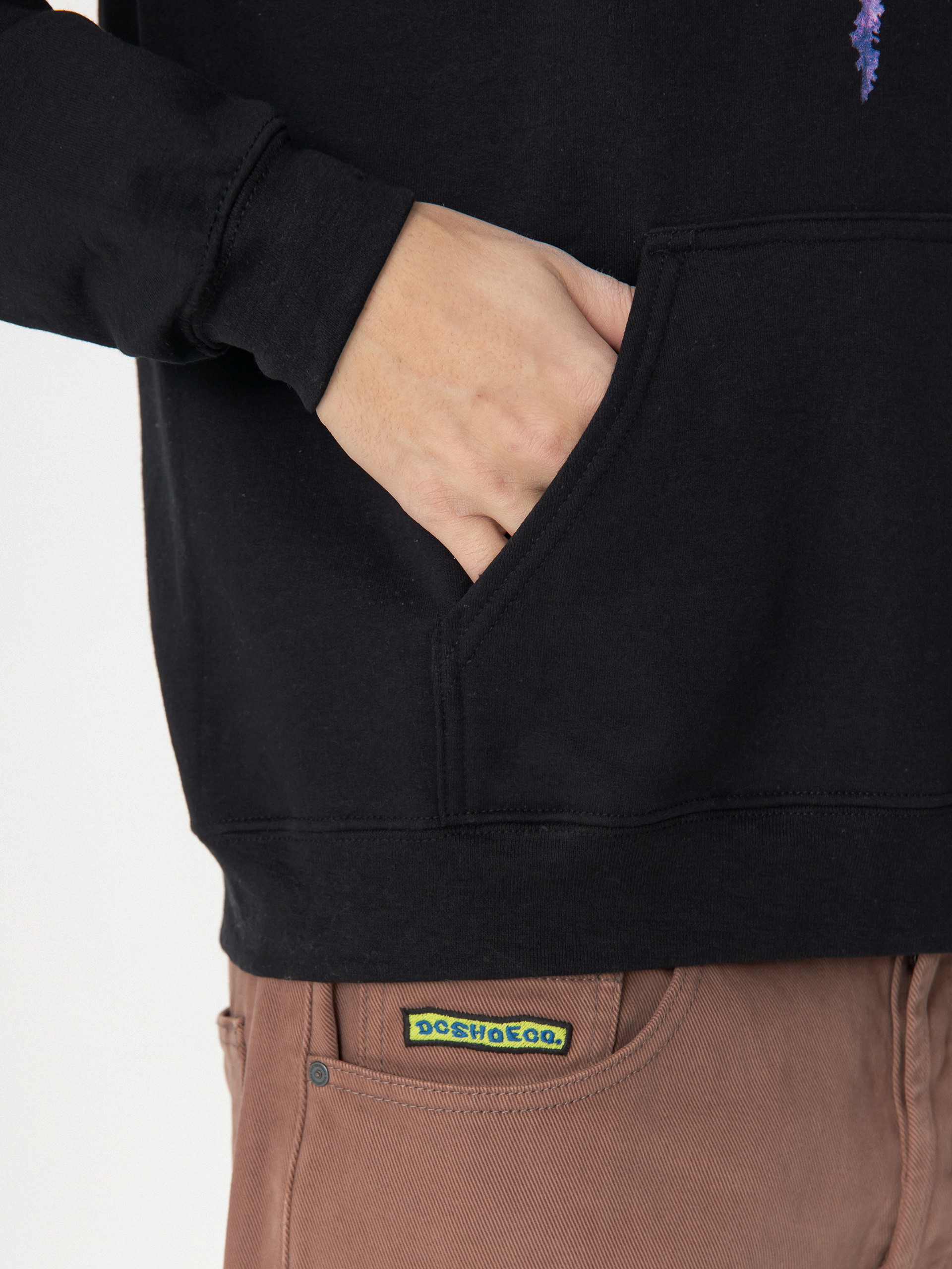 Hanorac cu glugă Thrasher Atlantic Drift HD (black)