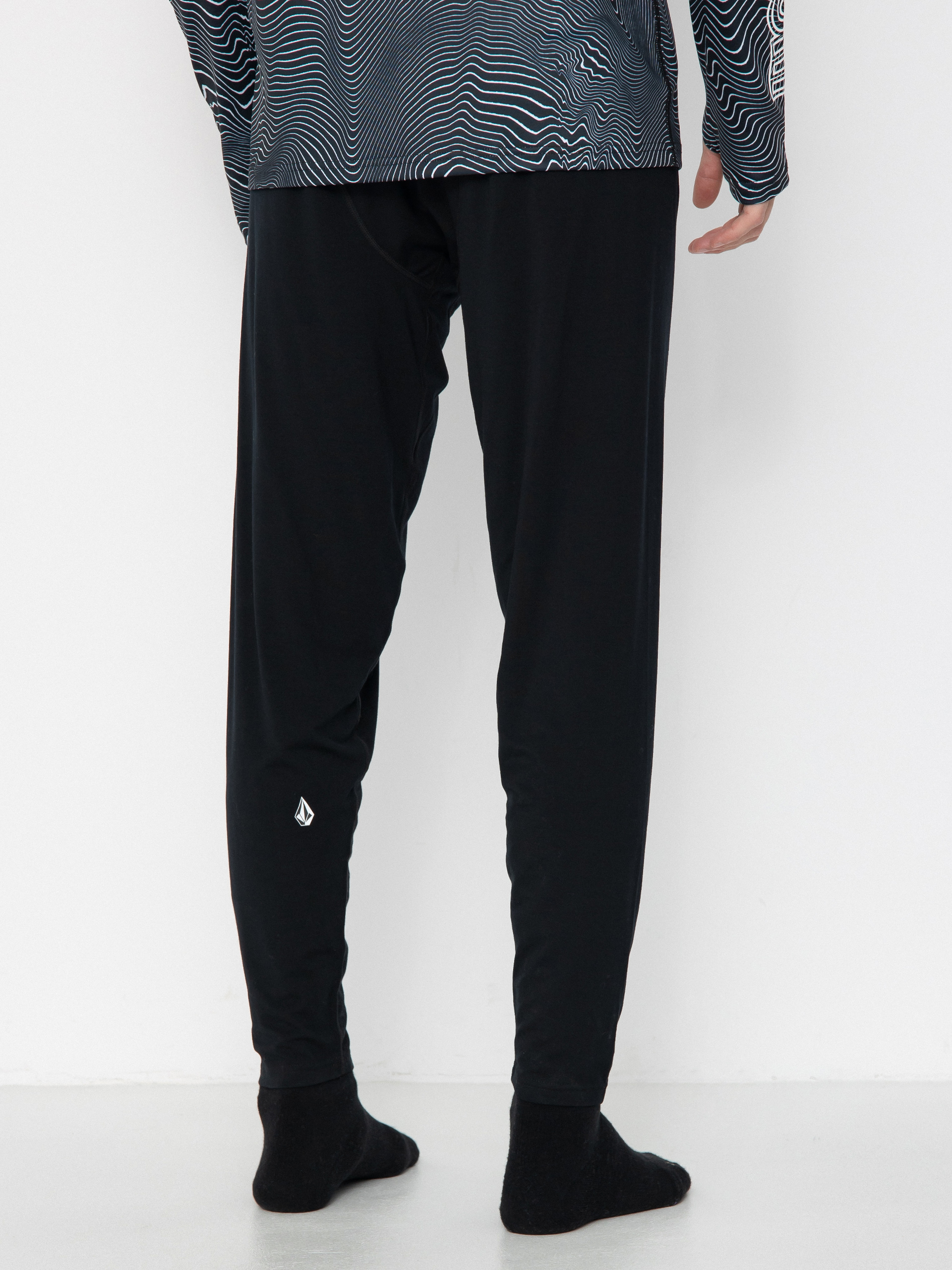 Pentru bărbați Colanți termici Volcom M Merino Blend (black)