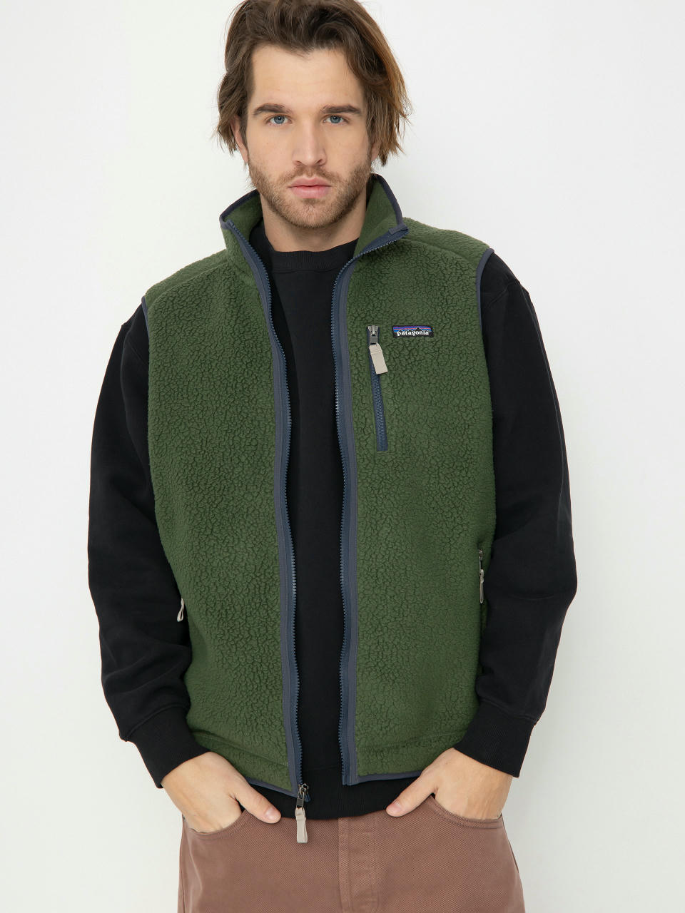 Vestă Patagonia Retro Pile Vest (torrey pine green)