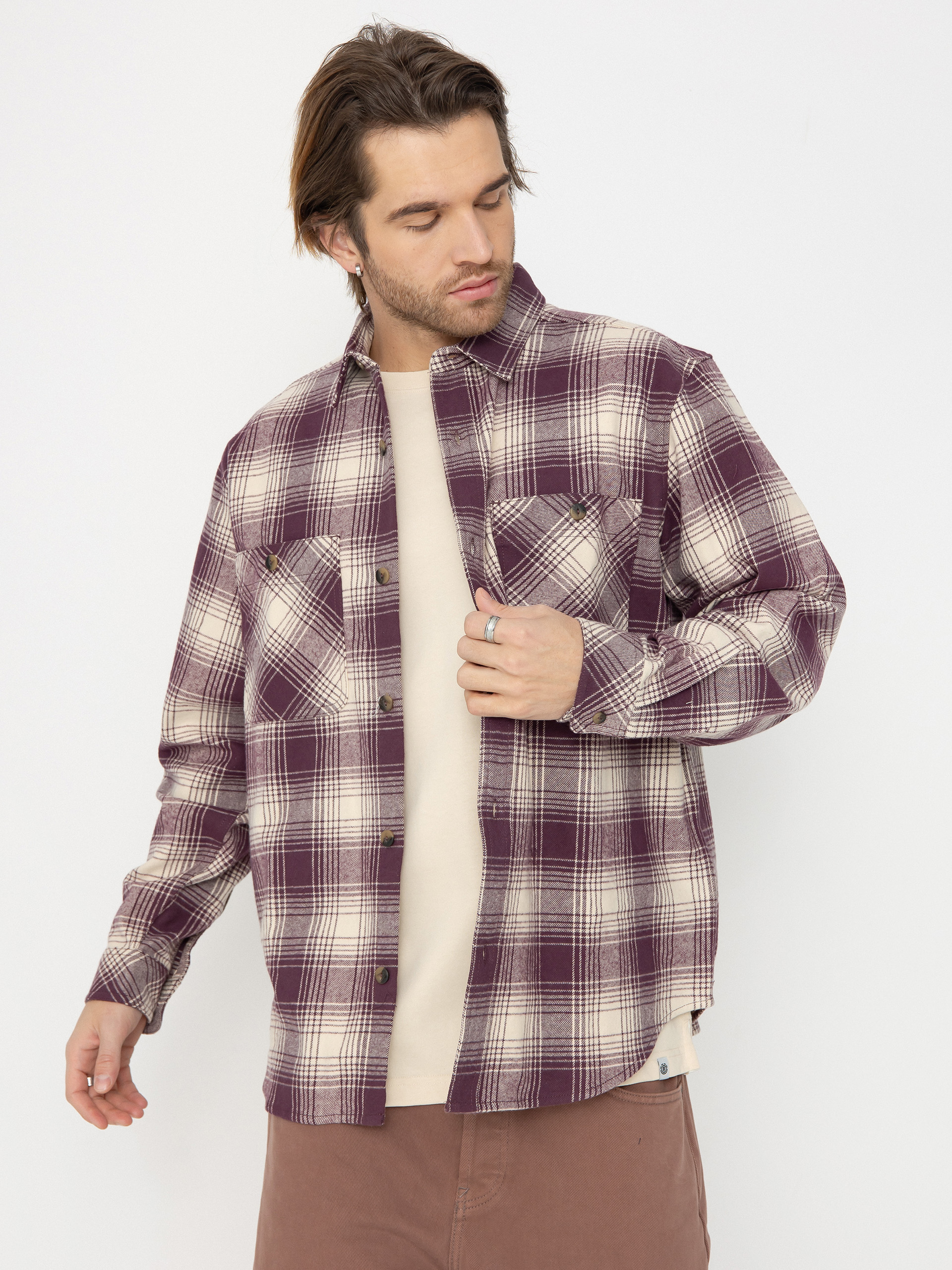 Cămașă Element Hawthorne (plum perfect plaid)