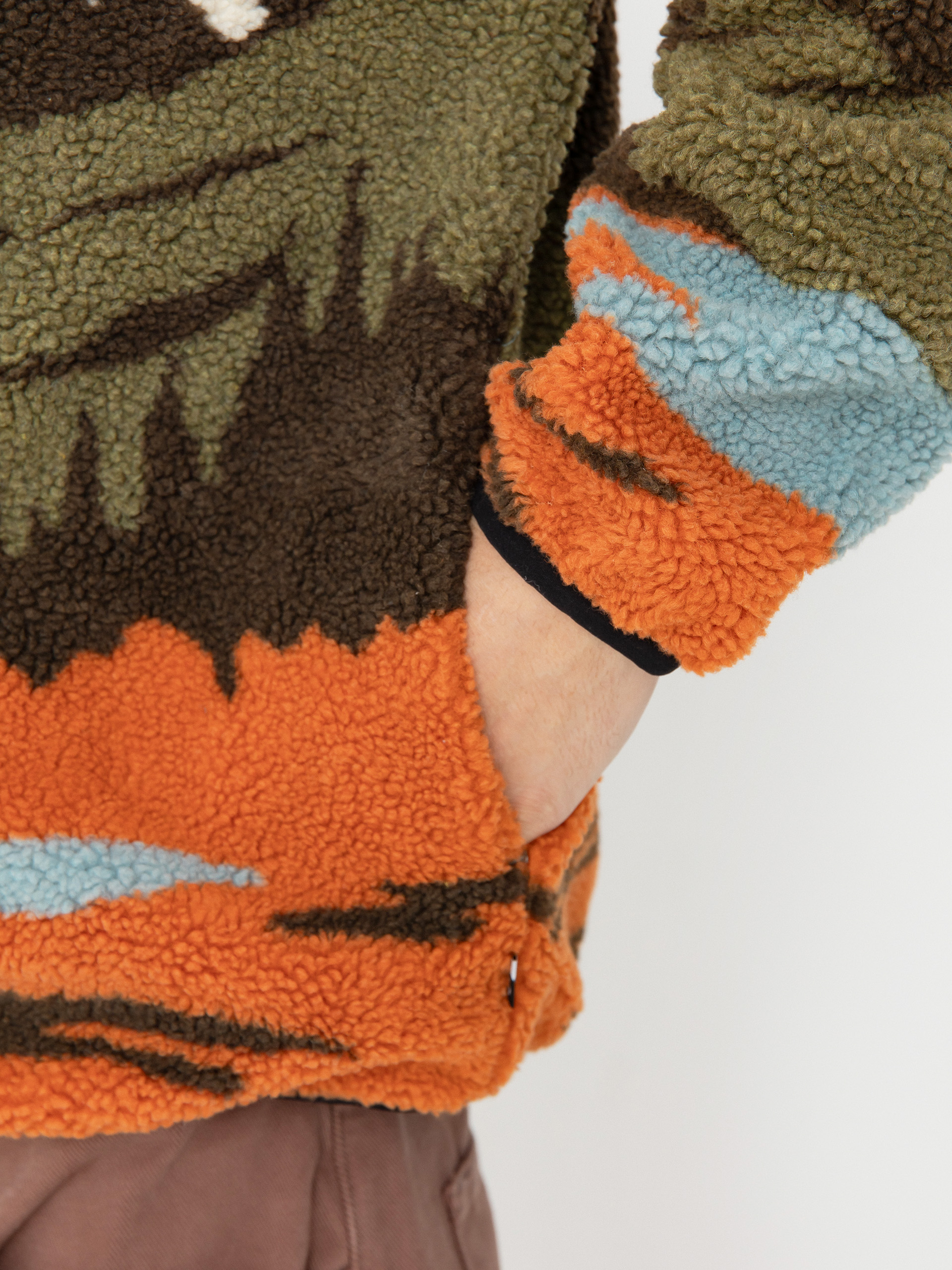 Pentru bărbați Hanorac din fleece Picture Hafdals (mountain)