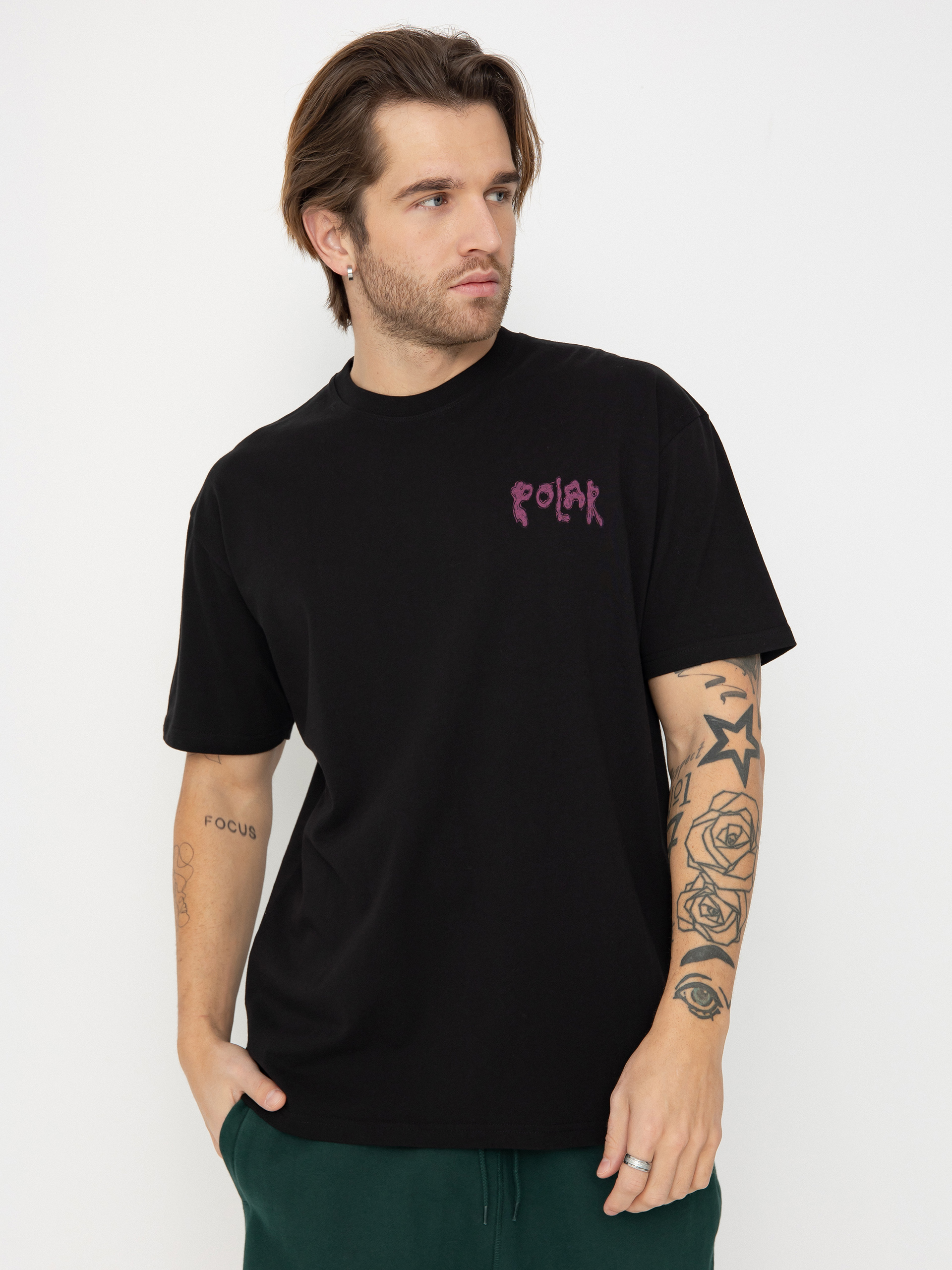 Tricou Polar Skate Bear (black)