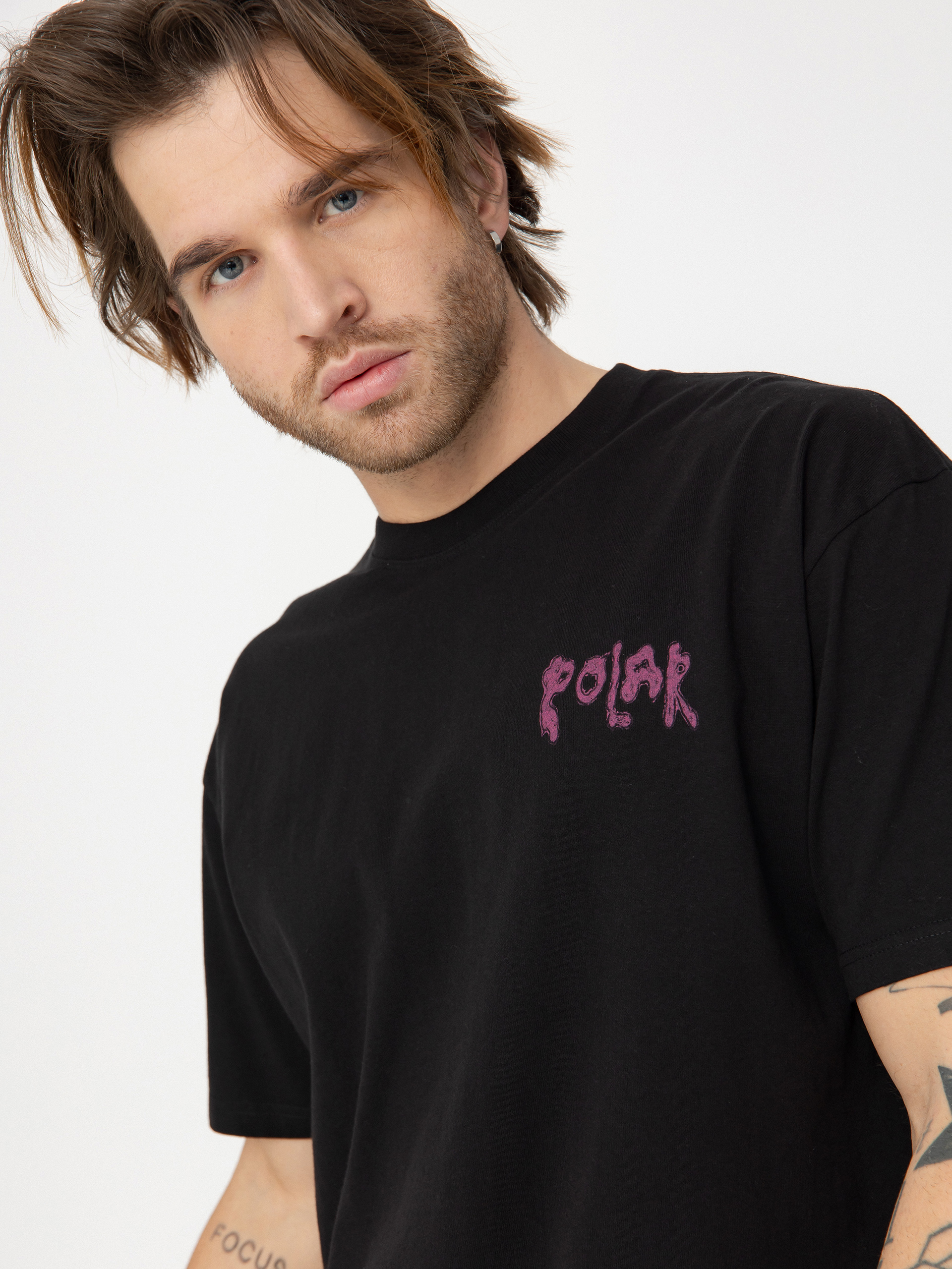Tricou Polar Skate Bear (black)