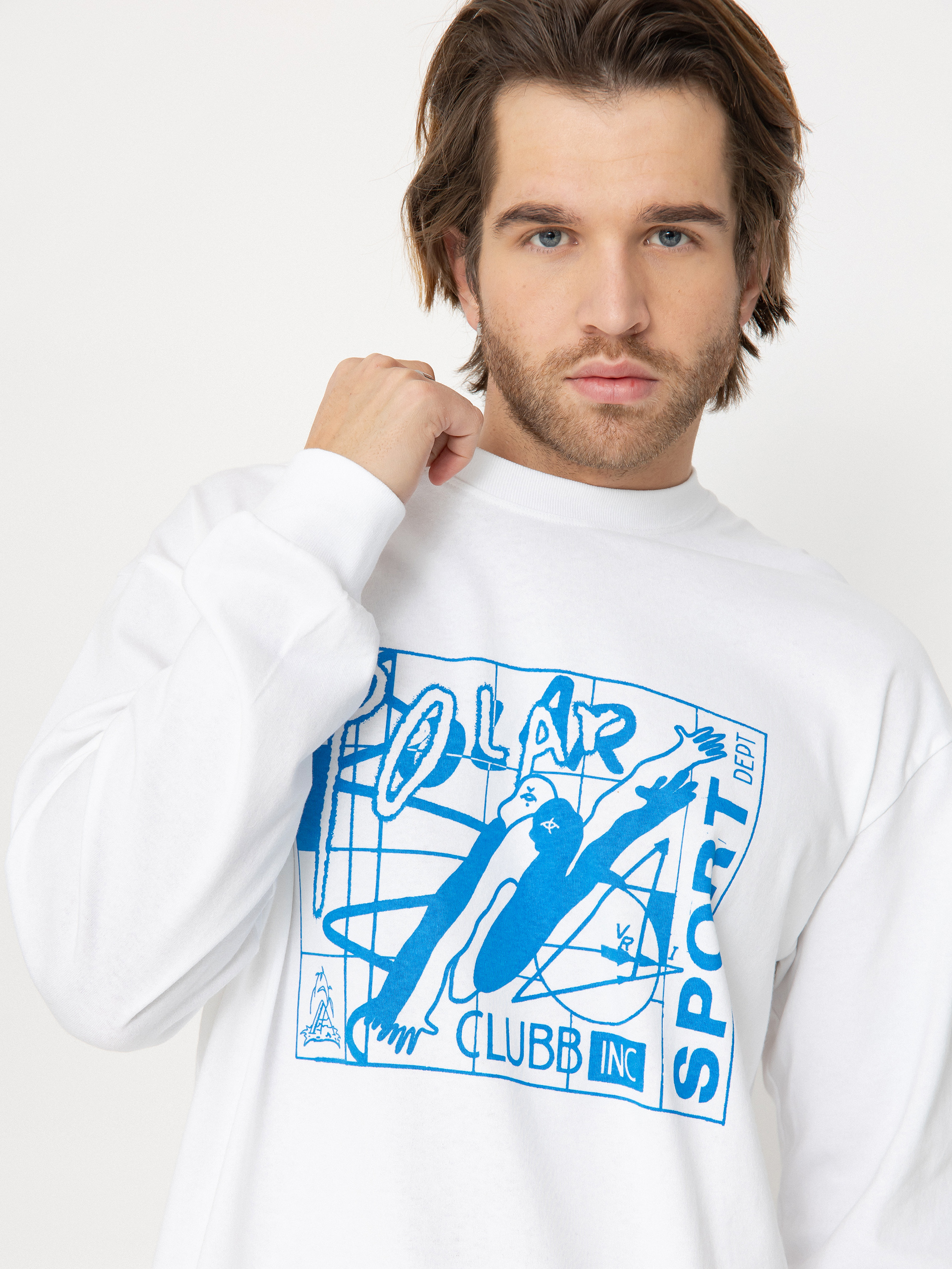 Longsleeve Polar Skate Clubb Inc (white)