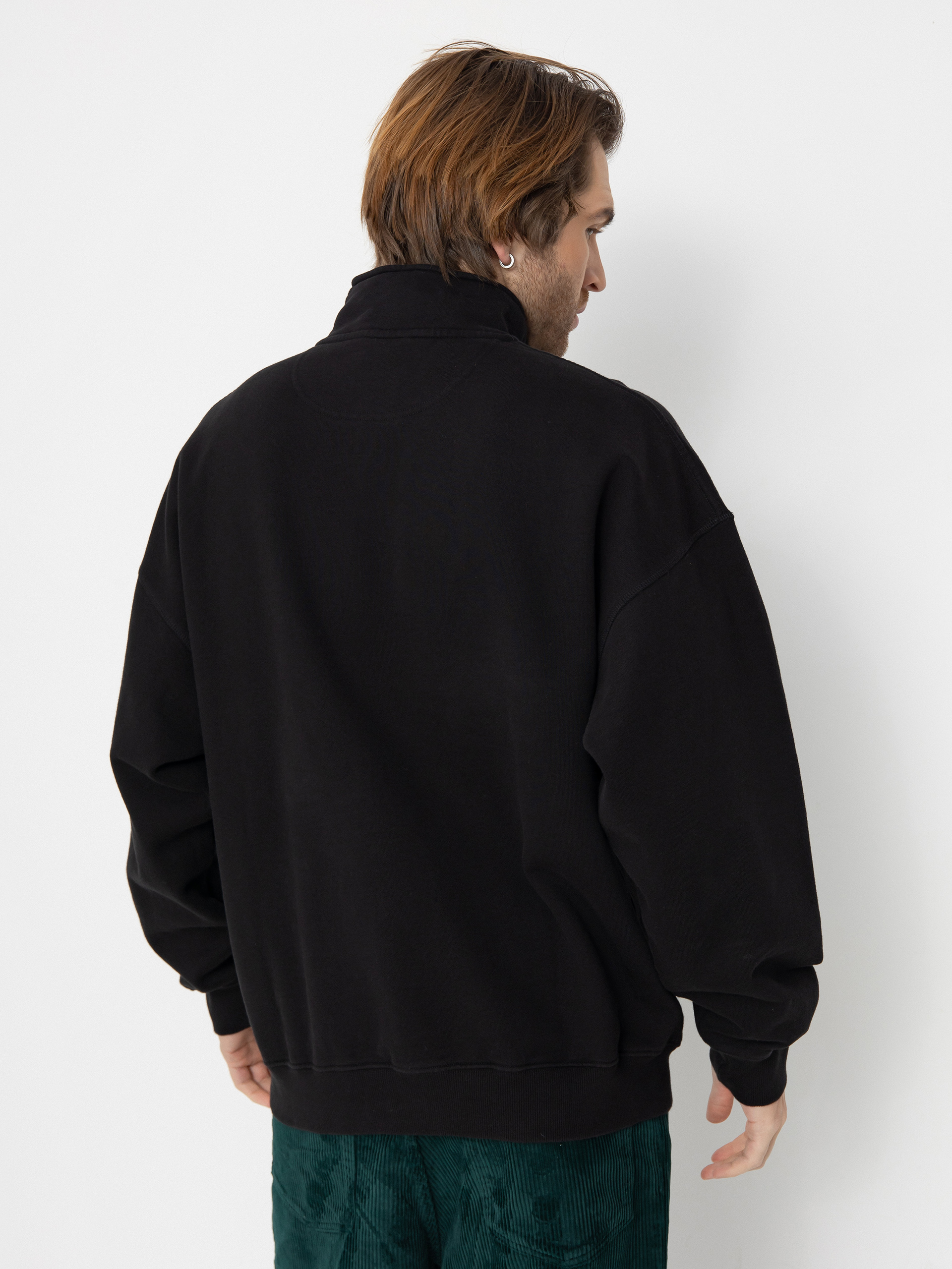 Hanorac Polar Skate Frankie Half Zip (black)