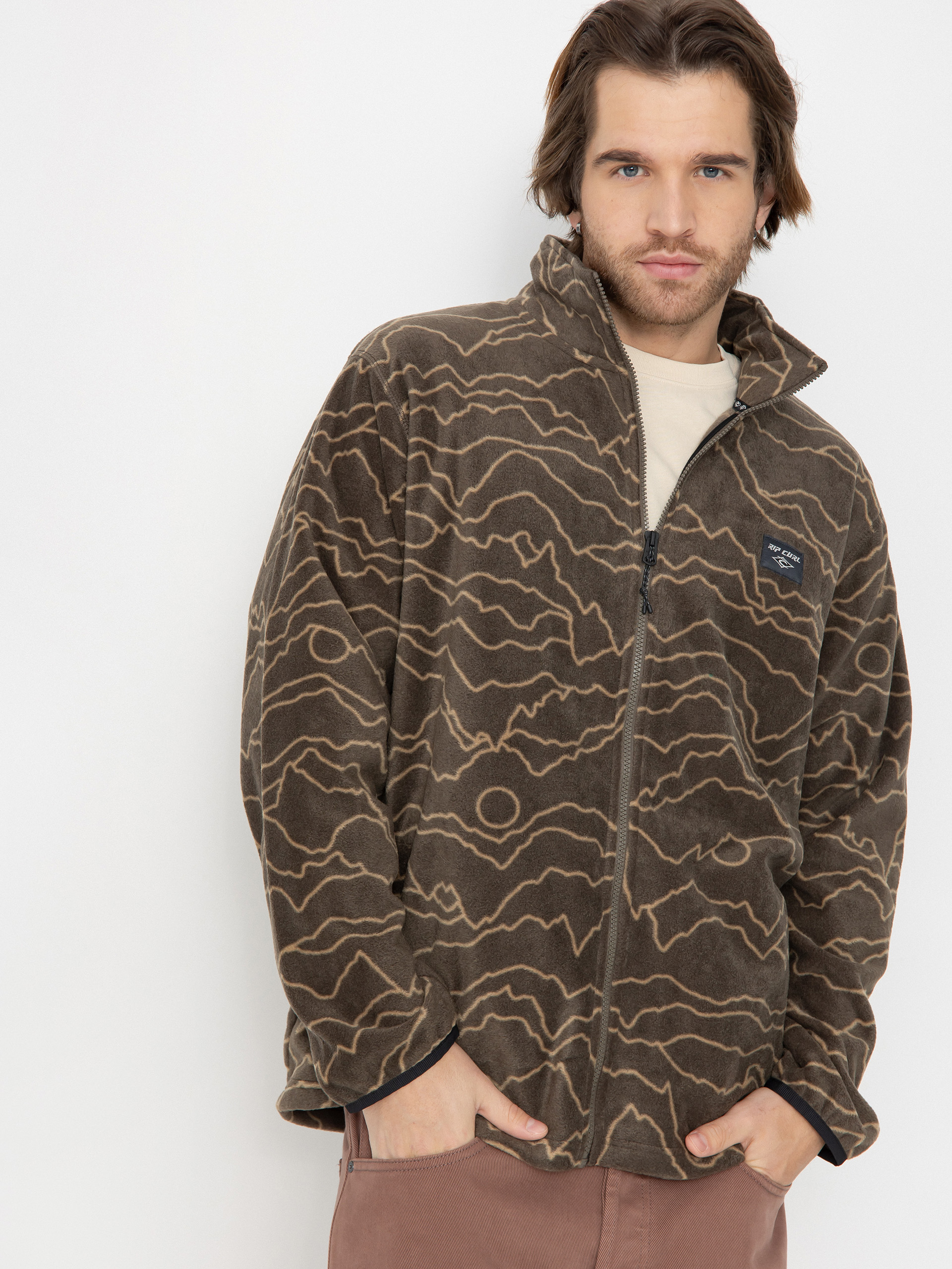 Hanorac din fleece Rip Curl Fun Times (rock)