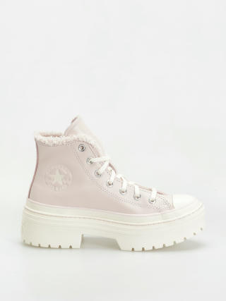 Pantofi Converse Chuck Taylor All Star Lugged Heel Sherpa Wmn (blush hush/egret/egret)