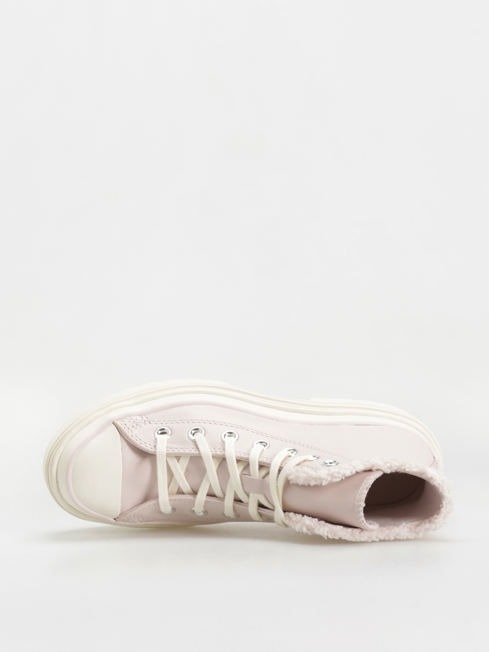 Pantofi Converse Chuck Taylor All Star Lugged Heel Sherpa Wmn (blush hush/egret/egret)