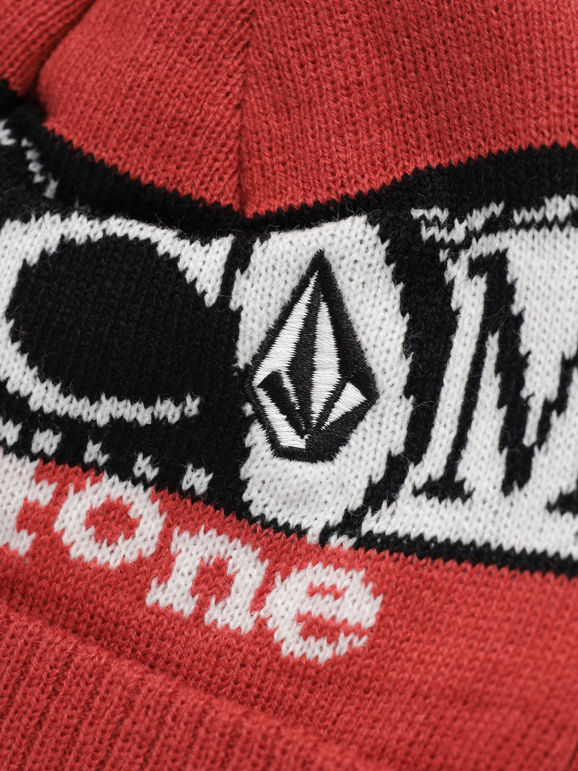 Căciulă Volcom Lib Stone Legacy (ribbon red)