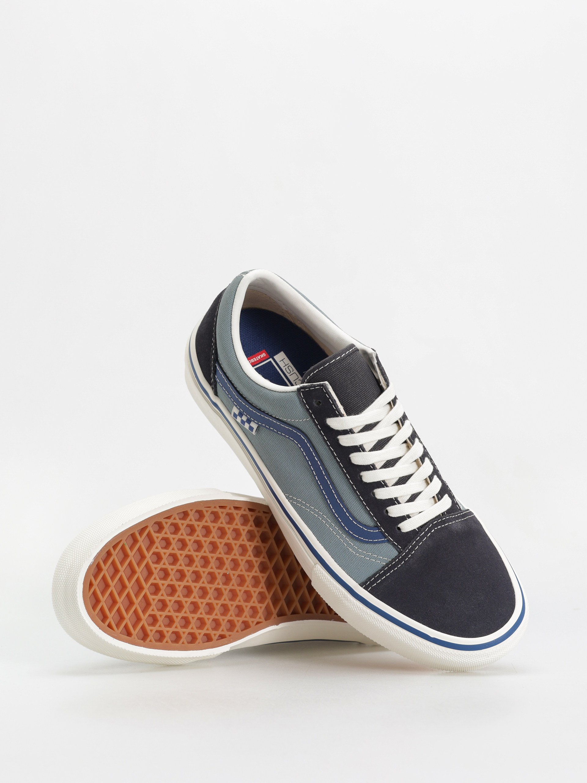 Pantofi Vans Skate Old Skool (elijah berle/vintage blue)