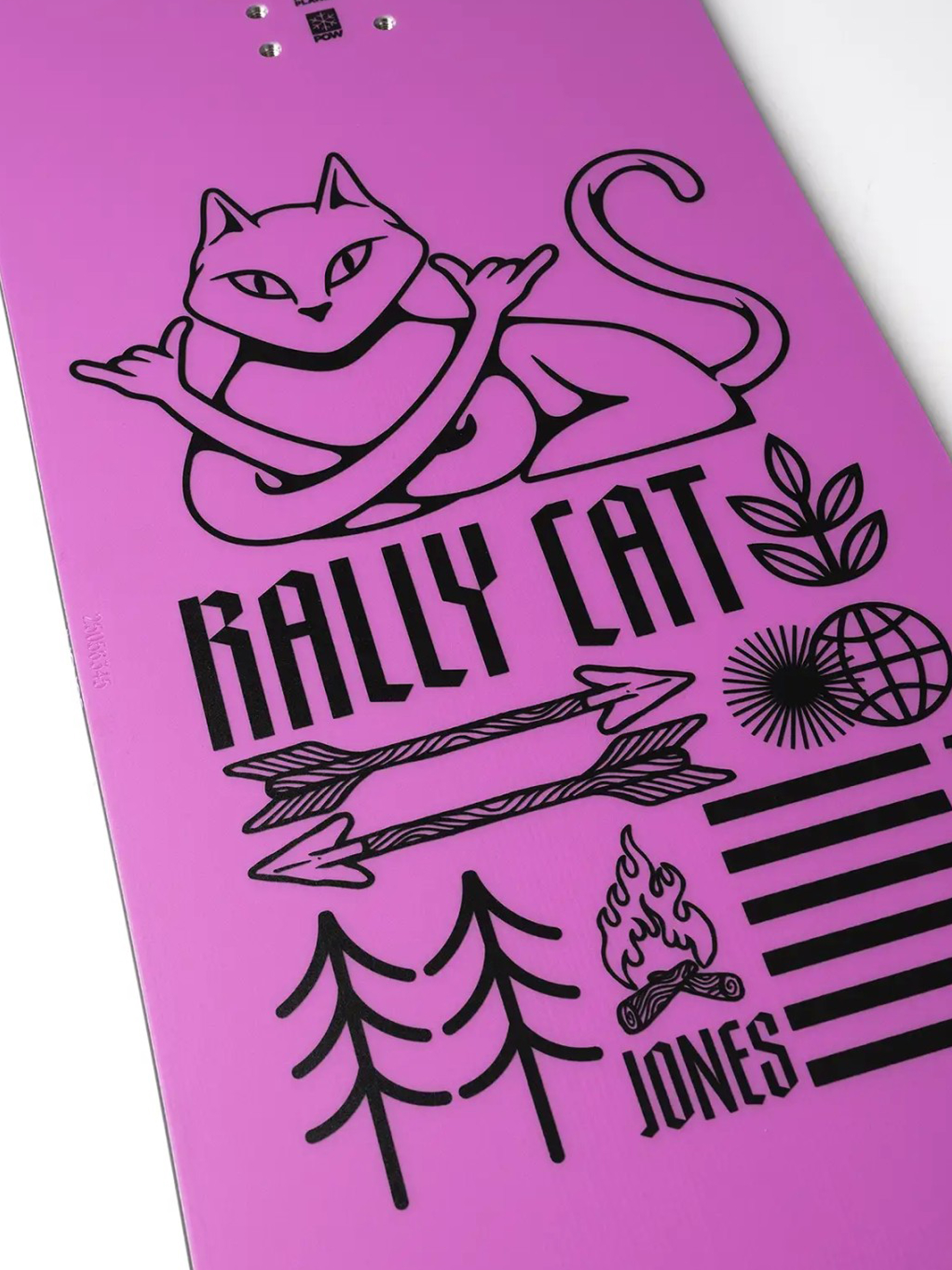 Pentru femei Snowboard Jones Snowboards Rally Cat (pink/black)