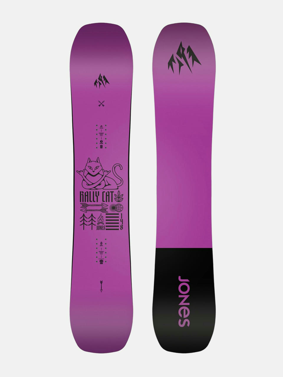 Pentru femei Snowboard Jones Snowboards Rally Cat (pink/black)