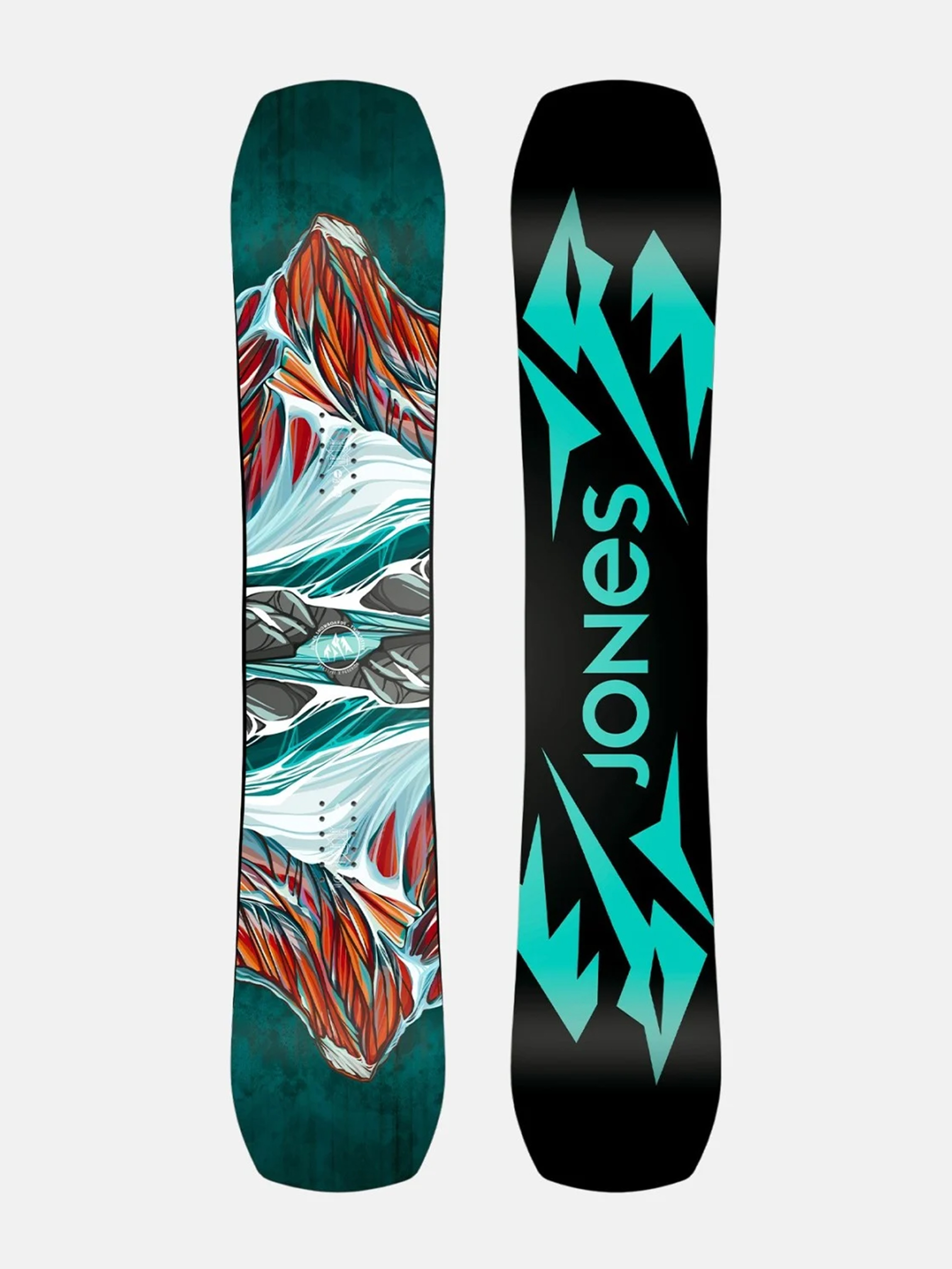 Pentru femei Snowboard Jones Snowboards Twin Sister (black/mint)