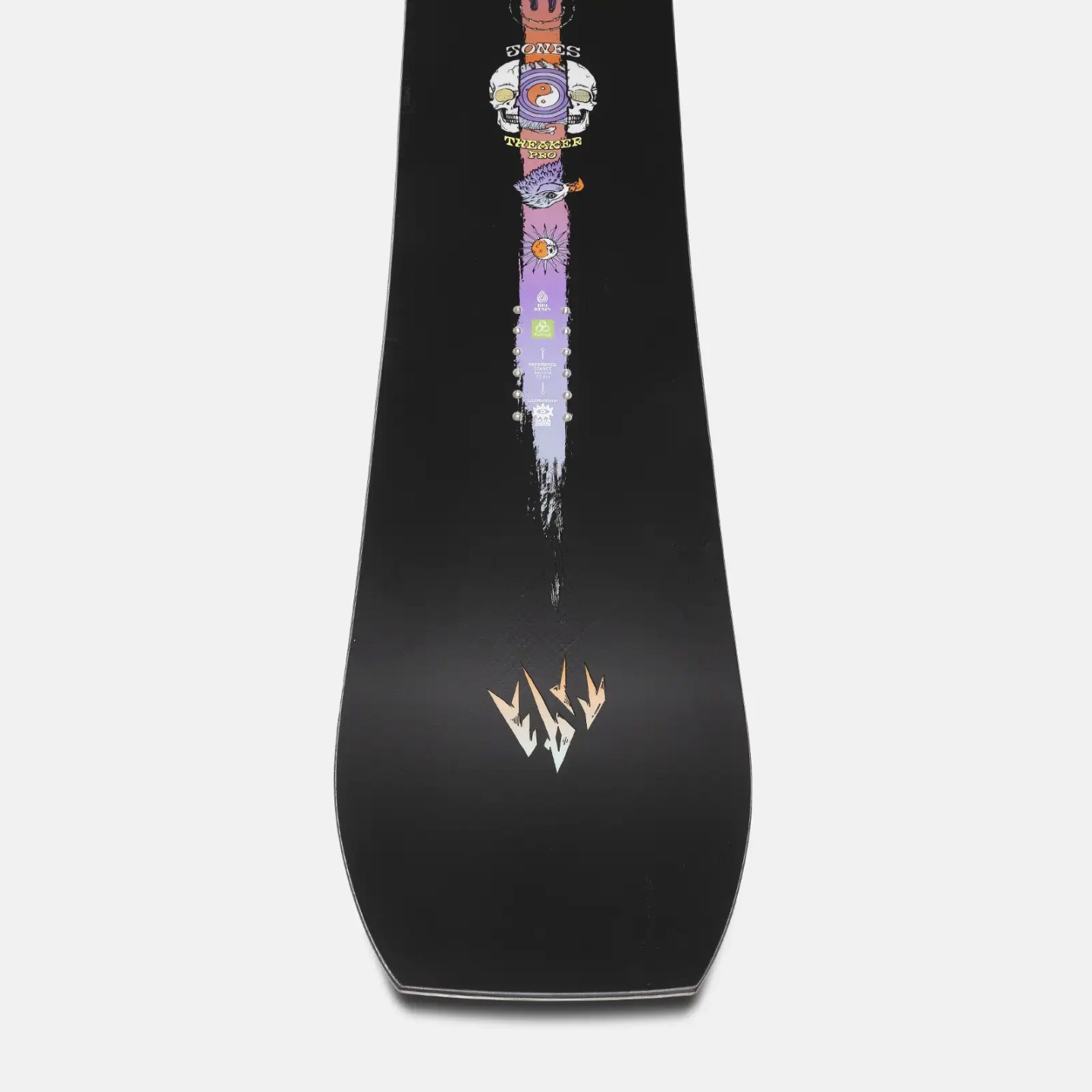 Pentru bărbați Snowboard Jones Snowboards Tweaker Pro (teal/purple/orange)