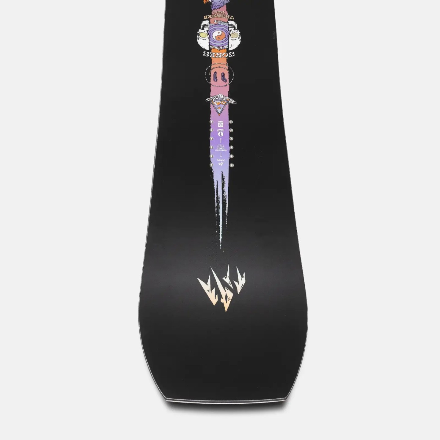 Pentru bărbați Snowboard Jones Snowboards Tweaker Pro (teal/purple/orange)