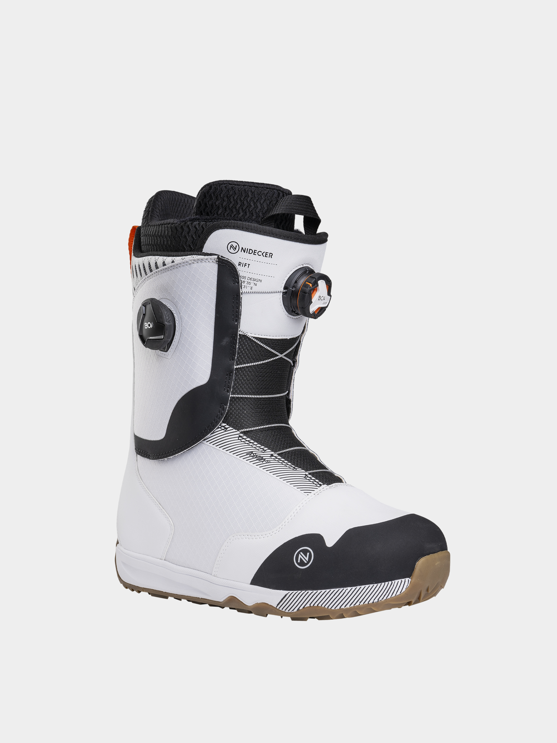 Pentru bărbați Încălțăminte pentru snowboard Nidecker Rift (white)