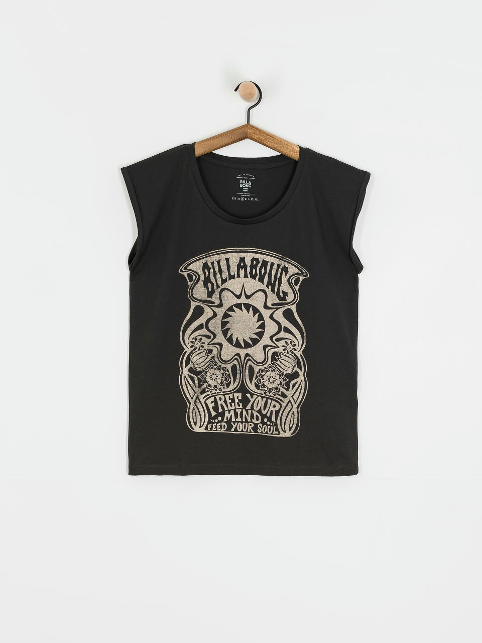 Tricou Billabong Mind Free Wmn (off black)