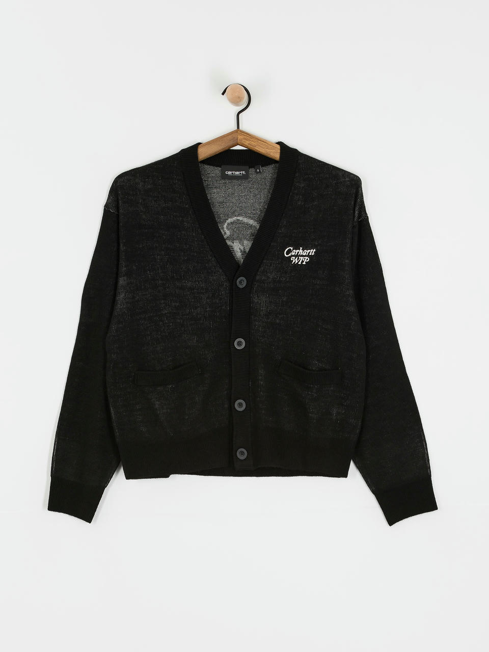 Pulover Carhartt WIP Harttbreaker Cardigan Wmn (black/wax)