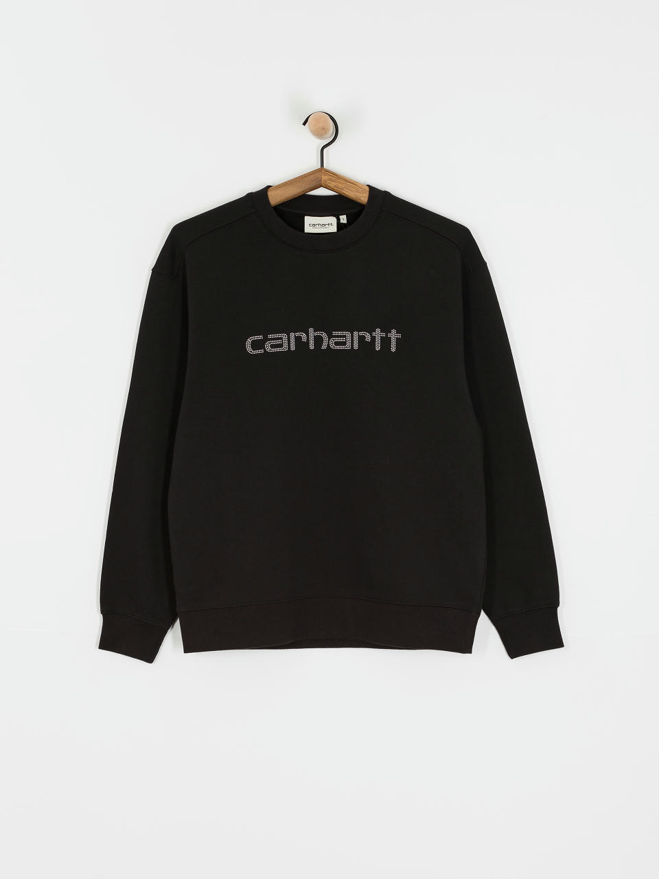 Hanorac Carhartt WIP Rivet Script Wmn (black/silver)