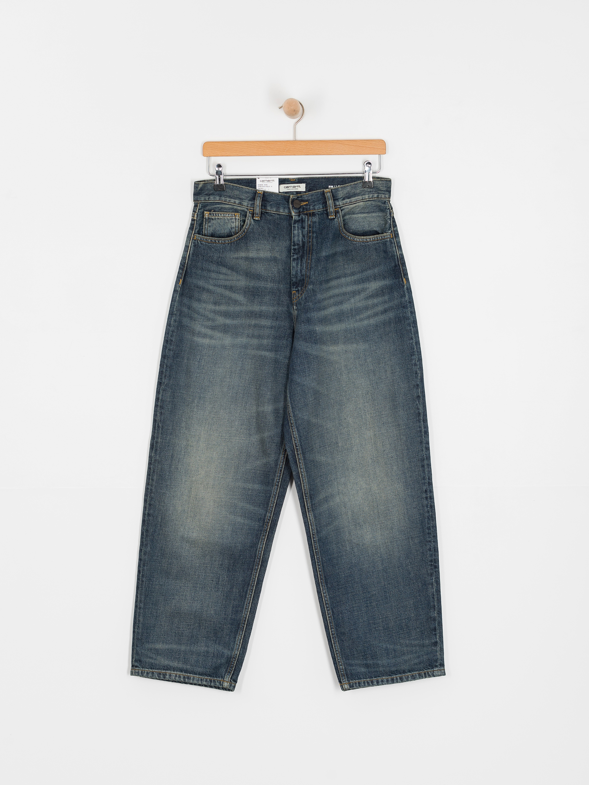 Pantaloni Carhartt WIP Brandon Wmn (blue)