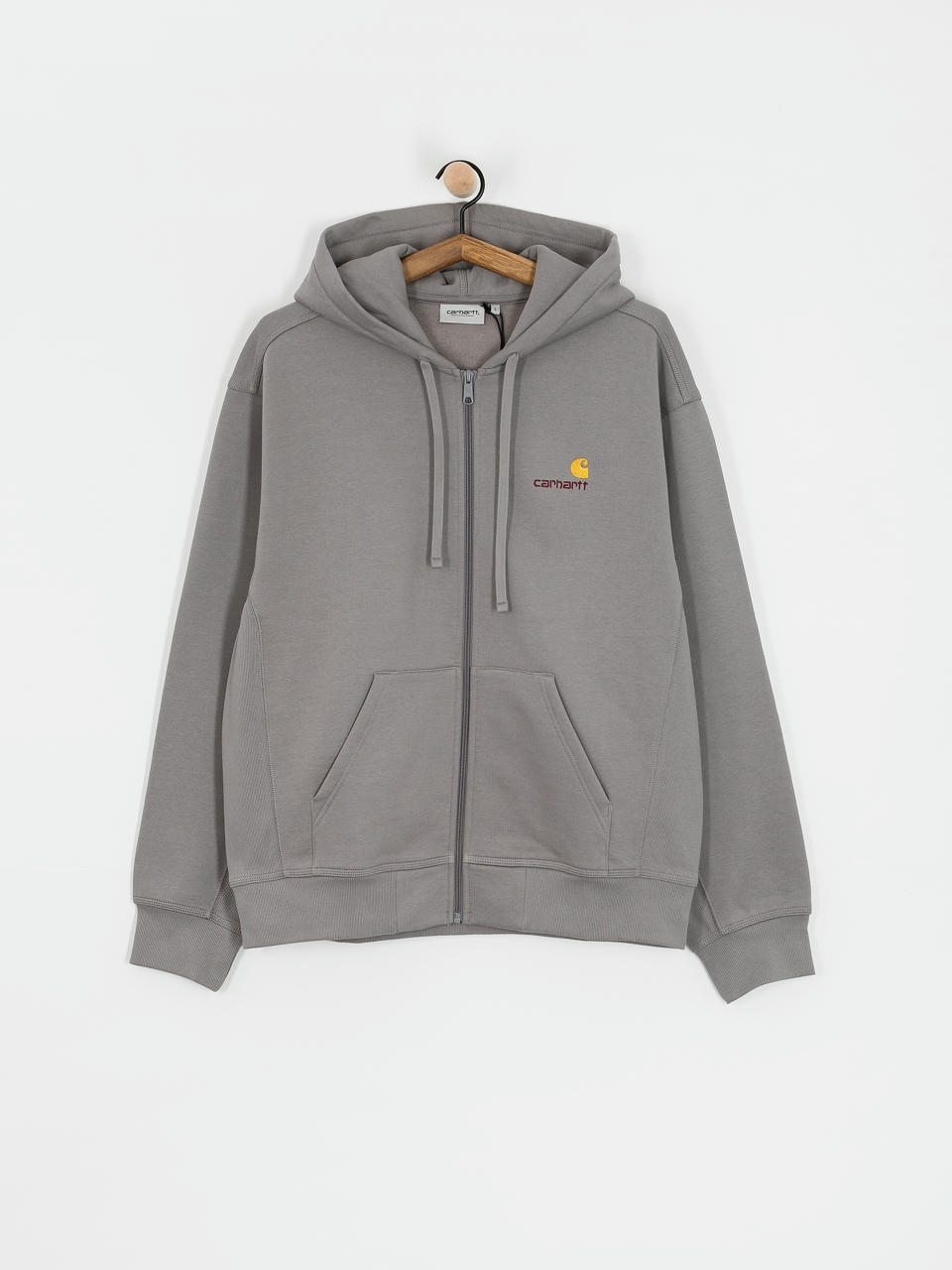 Hanorac cu glugă Carhartt WIP American Script ZHD (yosemite)