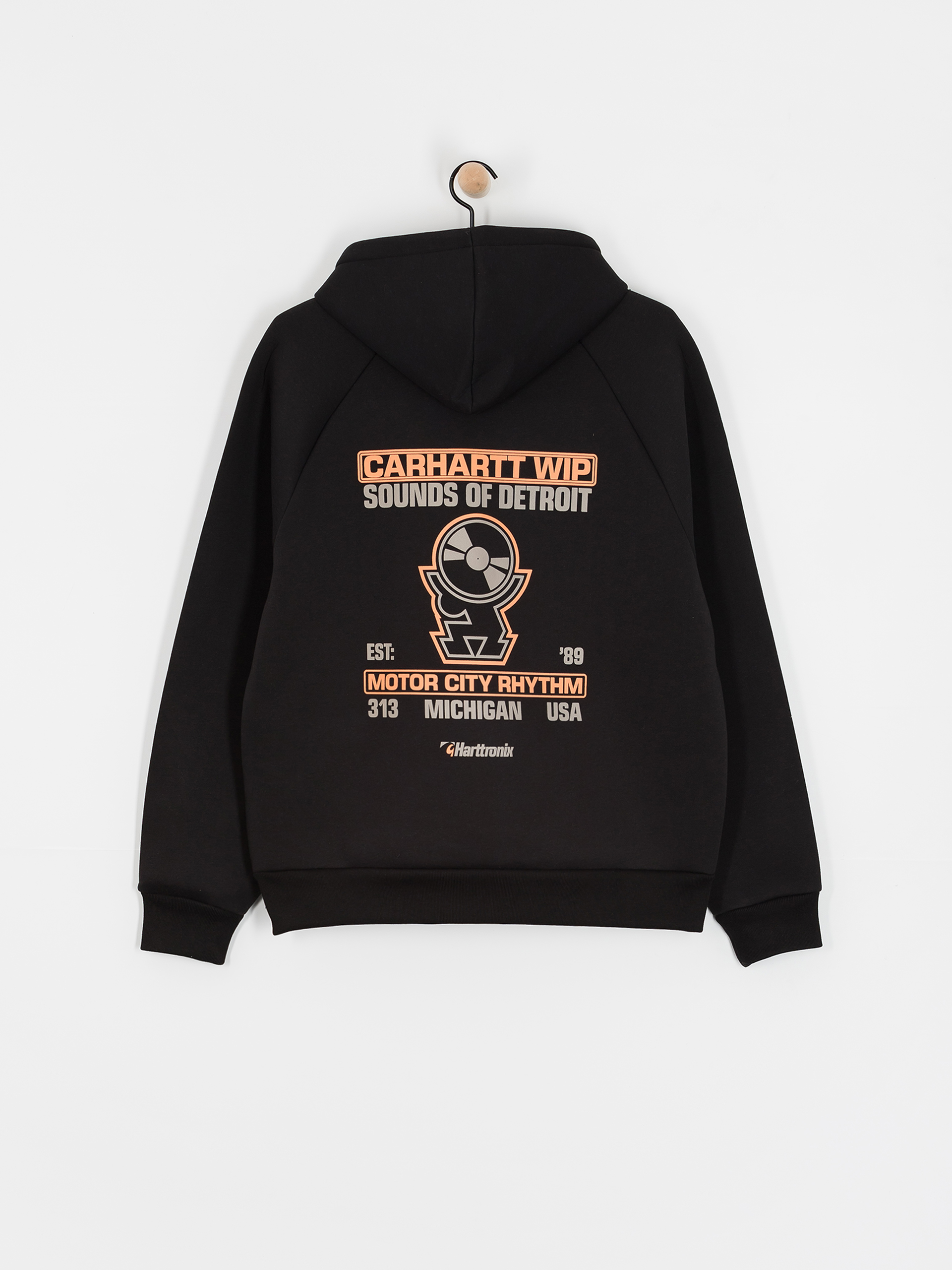 Geacă Carhartt WIP Harttronix Car Lux (black/grey heather)