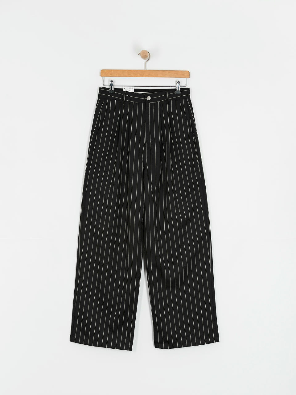 Pantaloni Carhartt WIP Seaton Wmn (seaton stripe black)