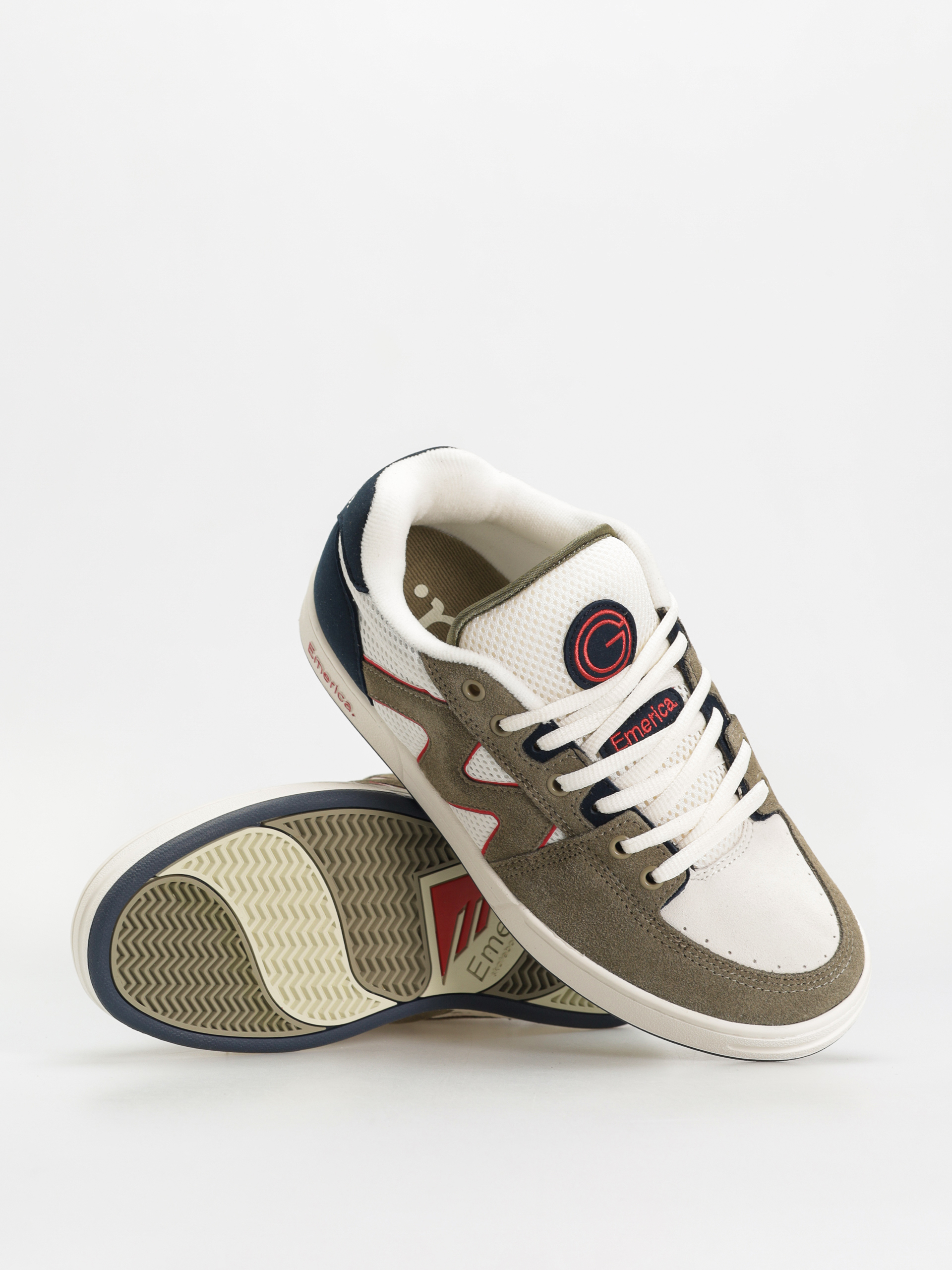 Pantofi Emerica Og 1 (olive/tan)