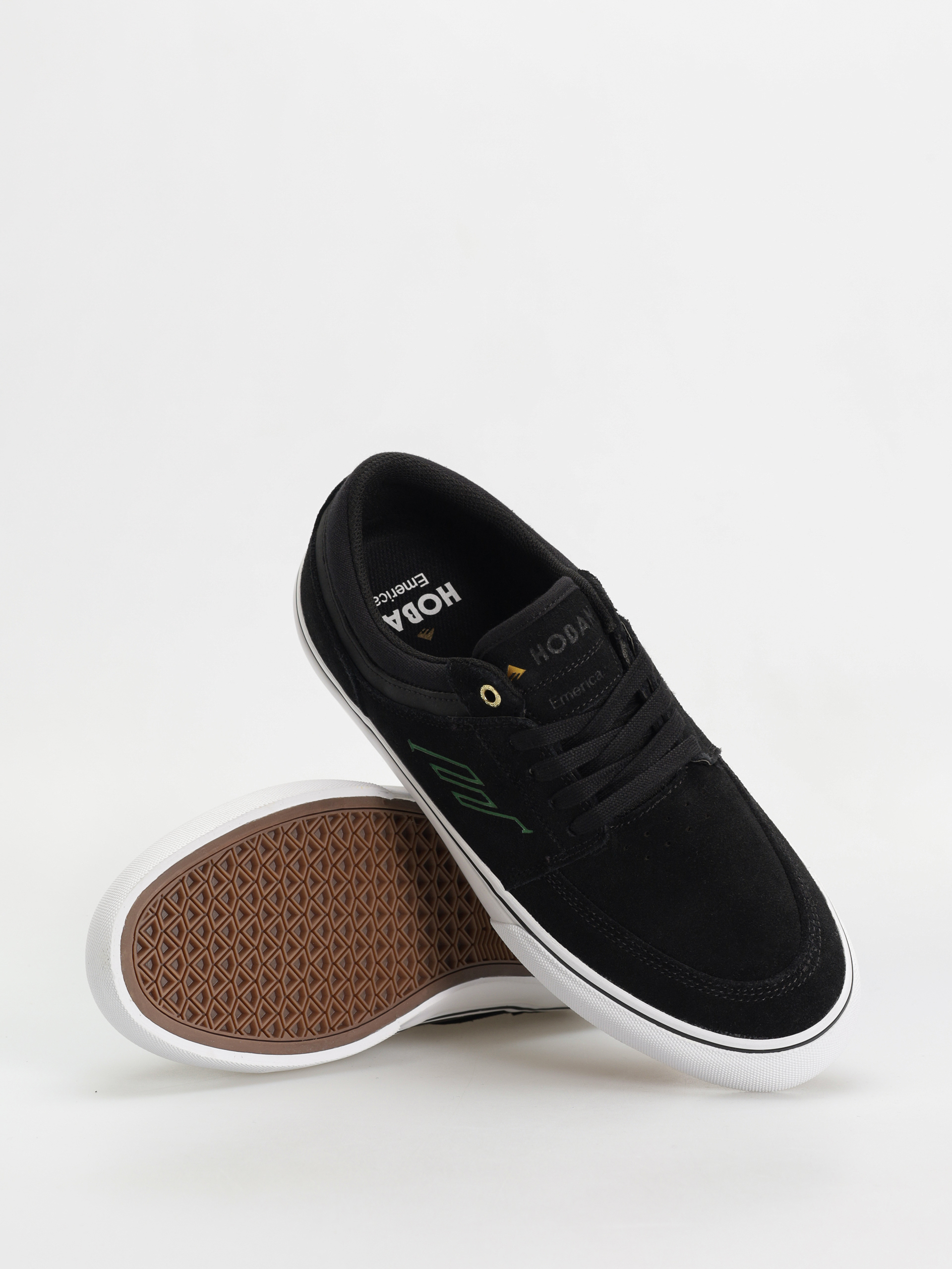 Pantofi Emerica Hoban (black/white/gold)