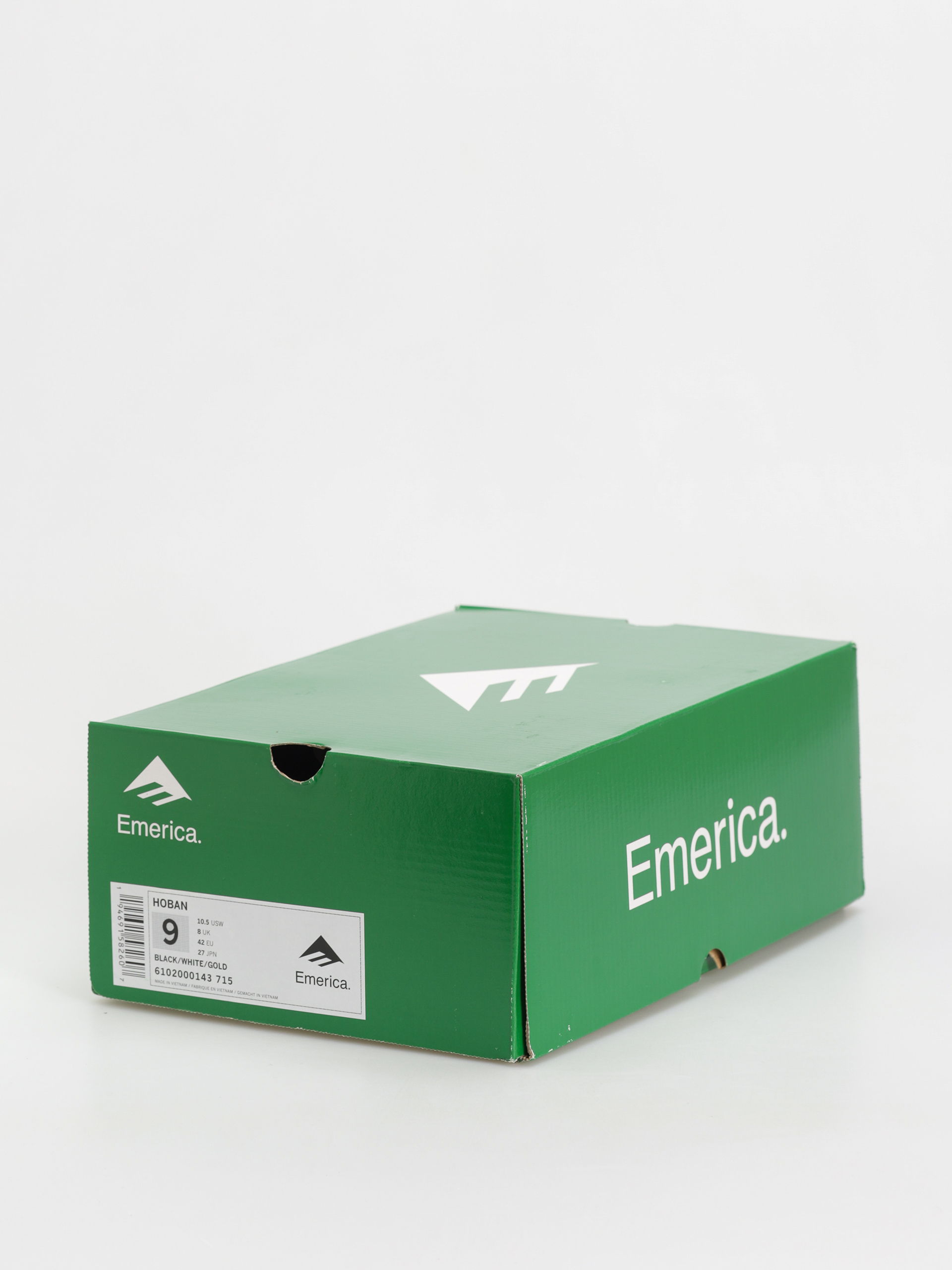 Pantofi Emerica Hoban (black/white/gold)