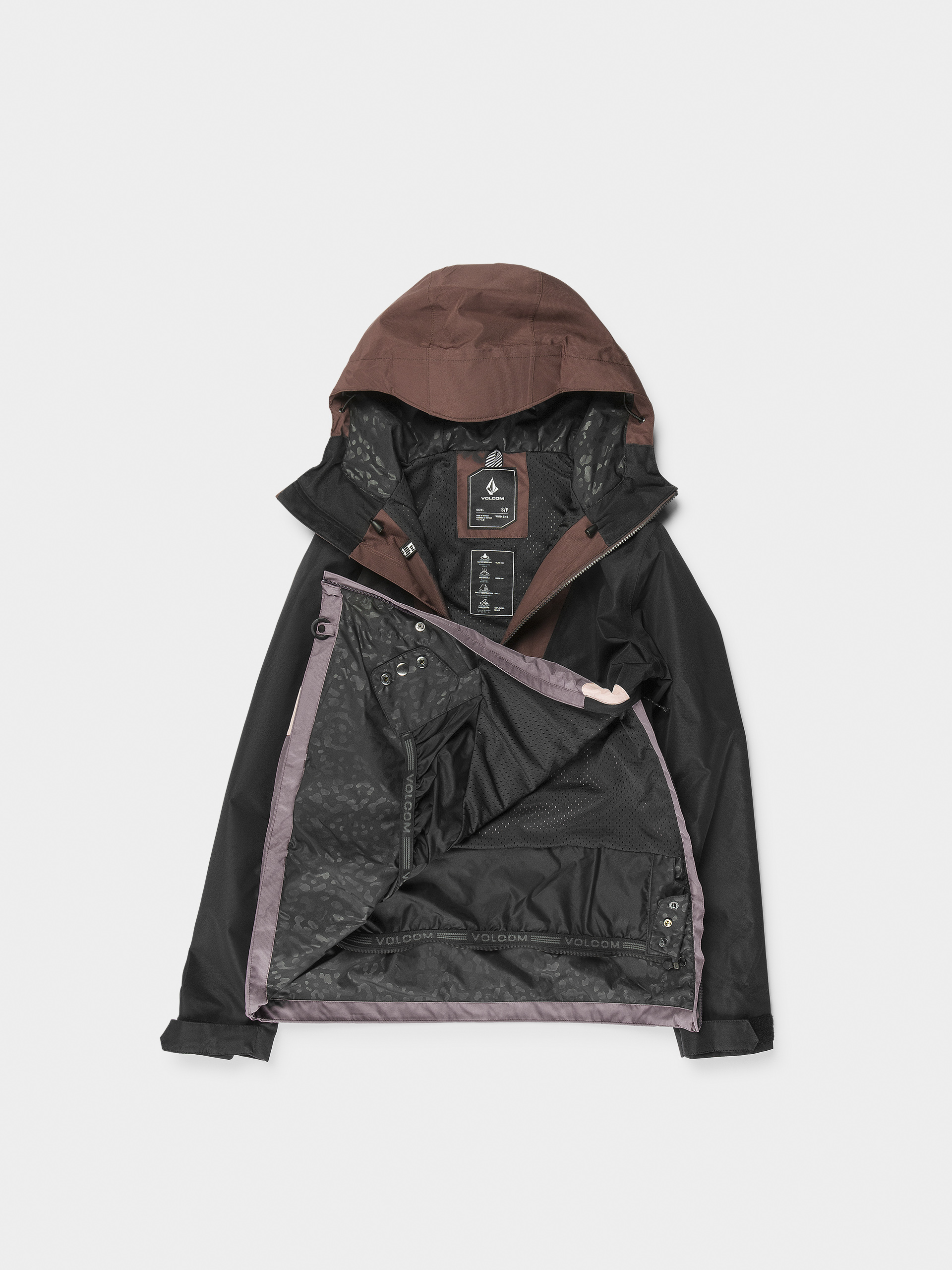 Pentru femei Geacă de snowboard Volcom Ashfield Pullover (dusty lavender)