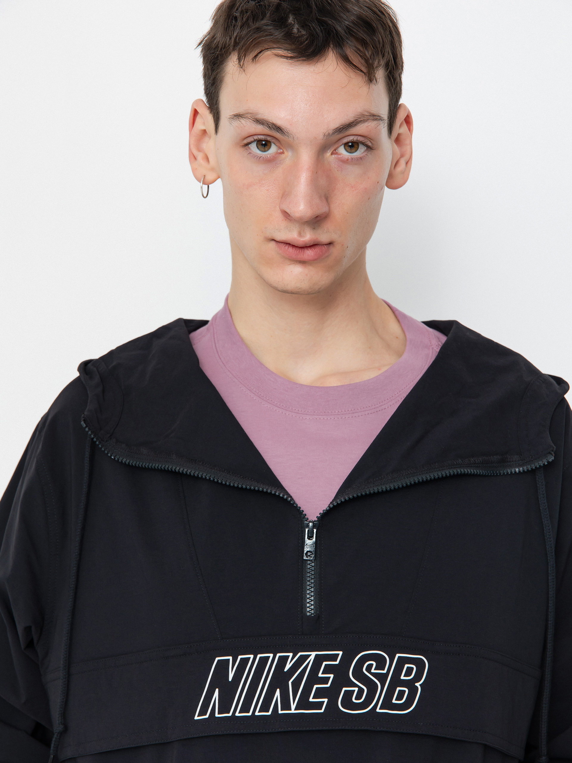 Geacă Nike SB Essential Woven (black/white)